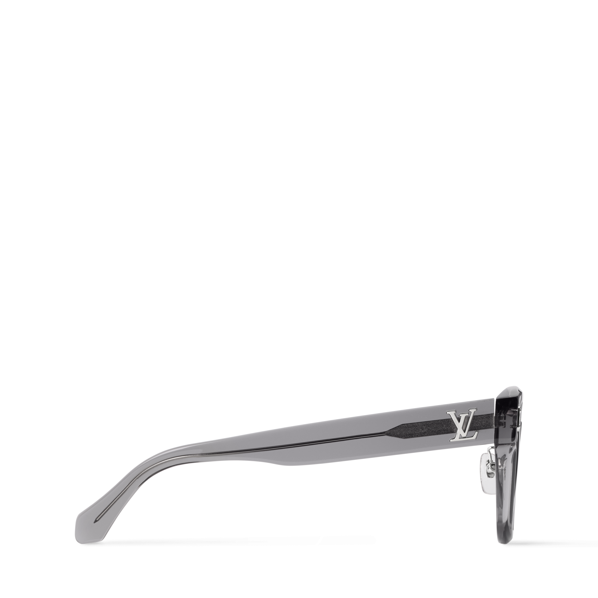 แว่นตากันแดดทรงสี่เหลี่ยมรุ่น LV Confidence . in ผู้ชาย