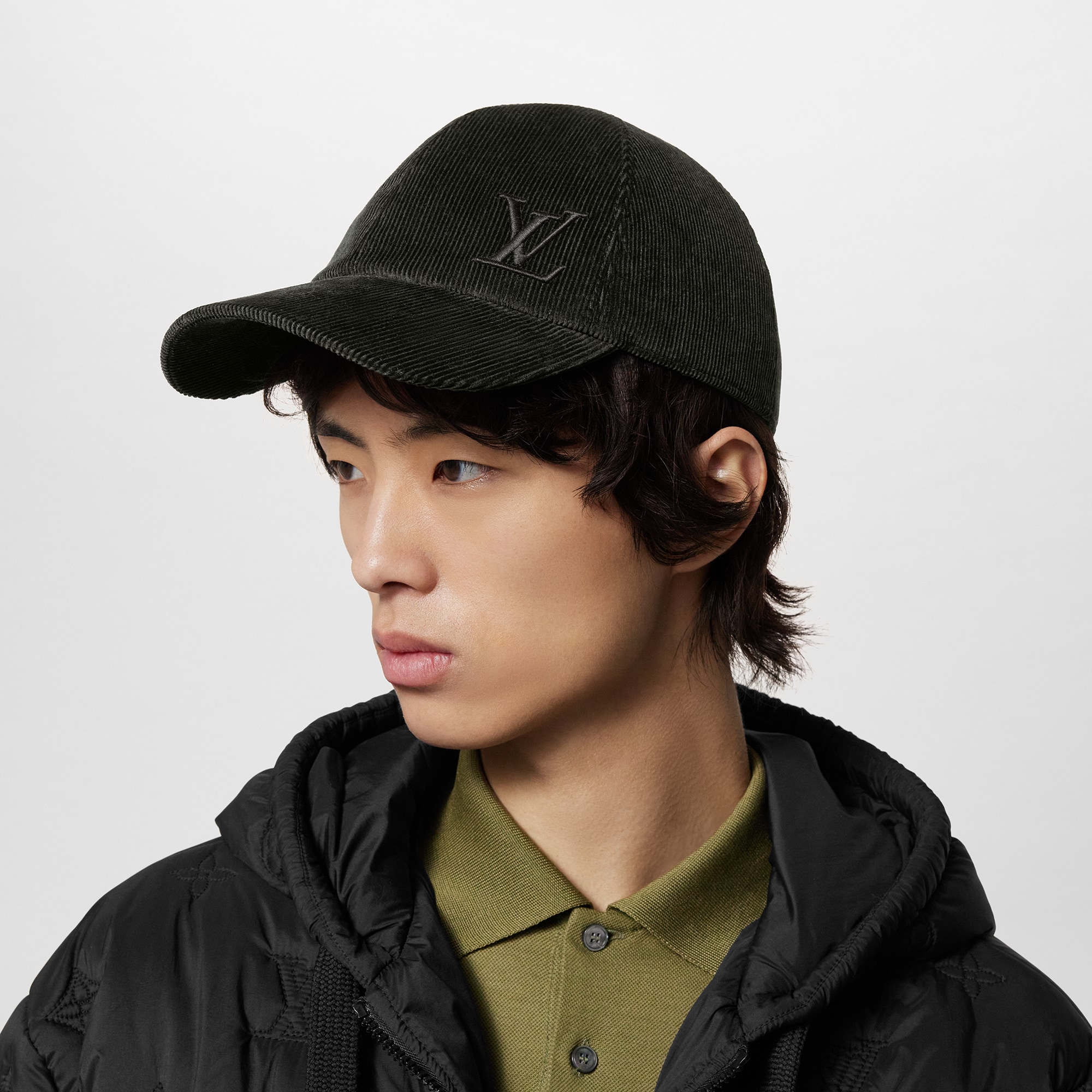 หมวกแก๊ปรุ่น LV Corduroy . in ผู้ชาย