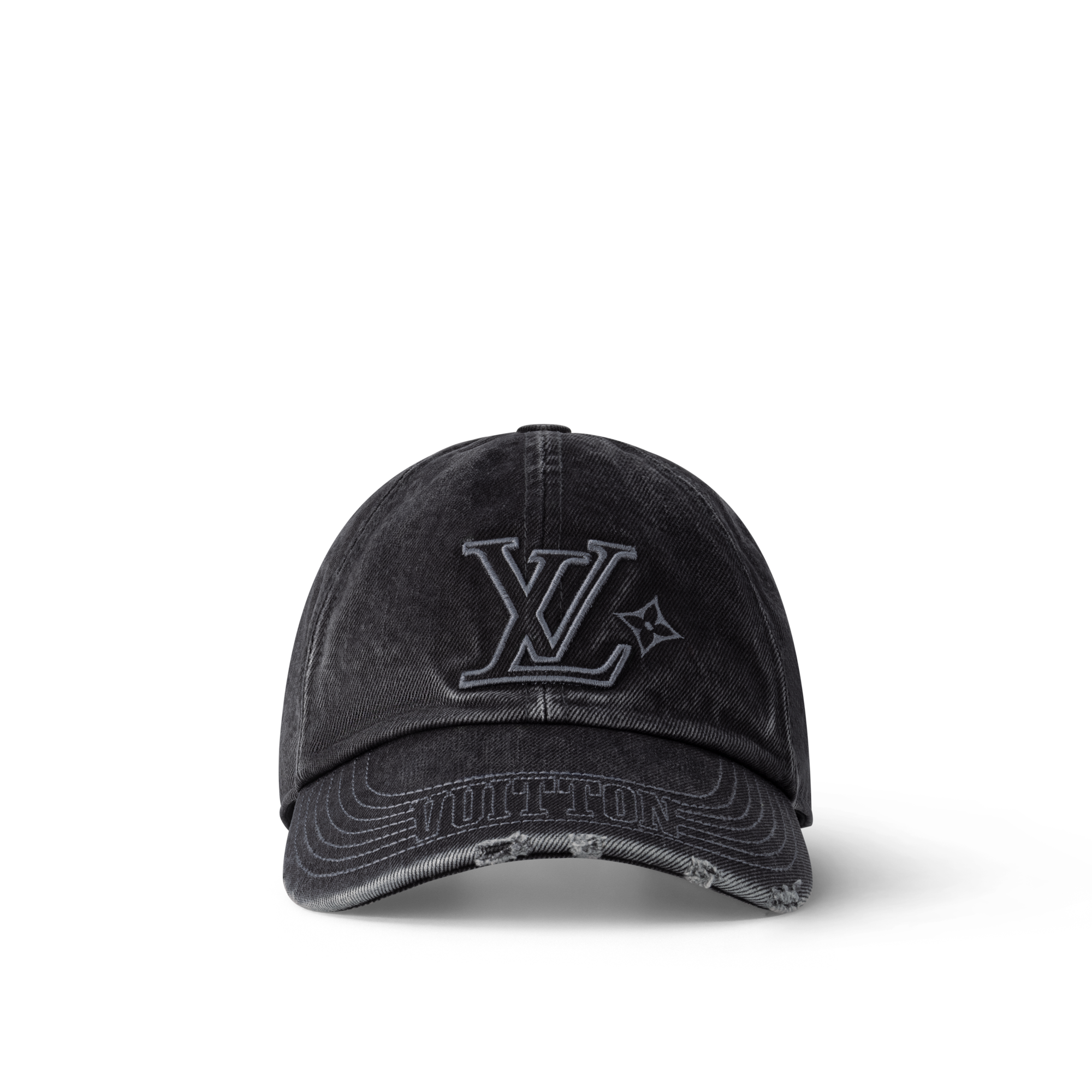 หมวกแก๊ปรุ่น LV Denim Washed . in ผู้ชาย