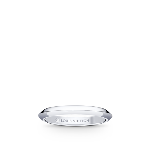 แหวนแต่งงาน LV Diamonds 2.5 มม. แพลทินัม in จิวเวลรี่'s หมวดหมู่ แหวนแต่งงาน collections by Louis Vuitton (การย่อ/ขยายผลิตภัณฑ์)