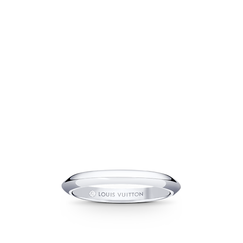 แหวนแต่งงาน LV Diamonds 2.5 มม. แพลทินัม in จิวเวลรี่'s หมวดหมู่ แหวนแต่งงาน collections by Louis Vuitton (การย่อ/ขยายผลิตภัณฑ์)
