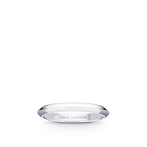 แหวนแต่งงาน LV Diamonds 2.5 มม. แพลทินัม in จิวเวลรี่'s หมวดหมู่ แหวนแต่งงาน collections by Louis Vuitton (การย่อ/ขยายผลิตภัณฑ์)