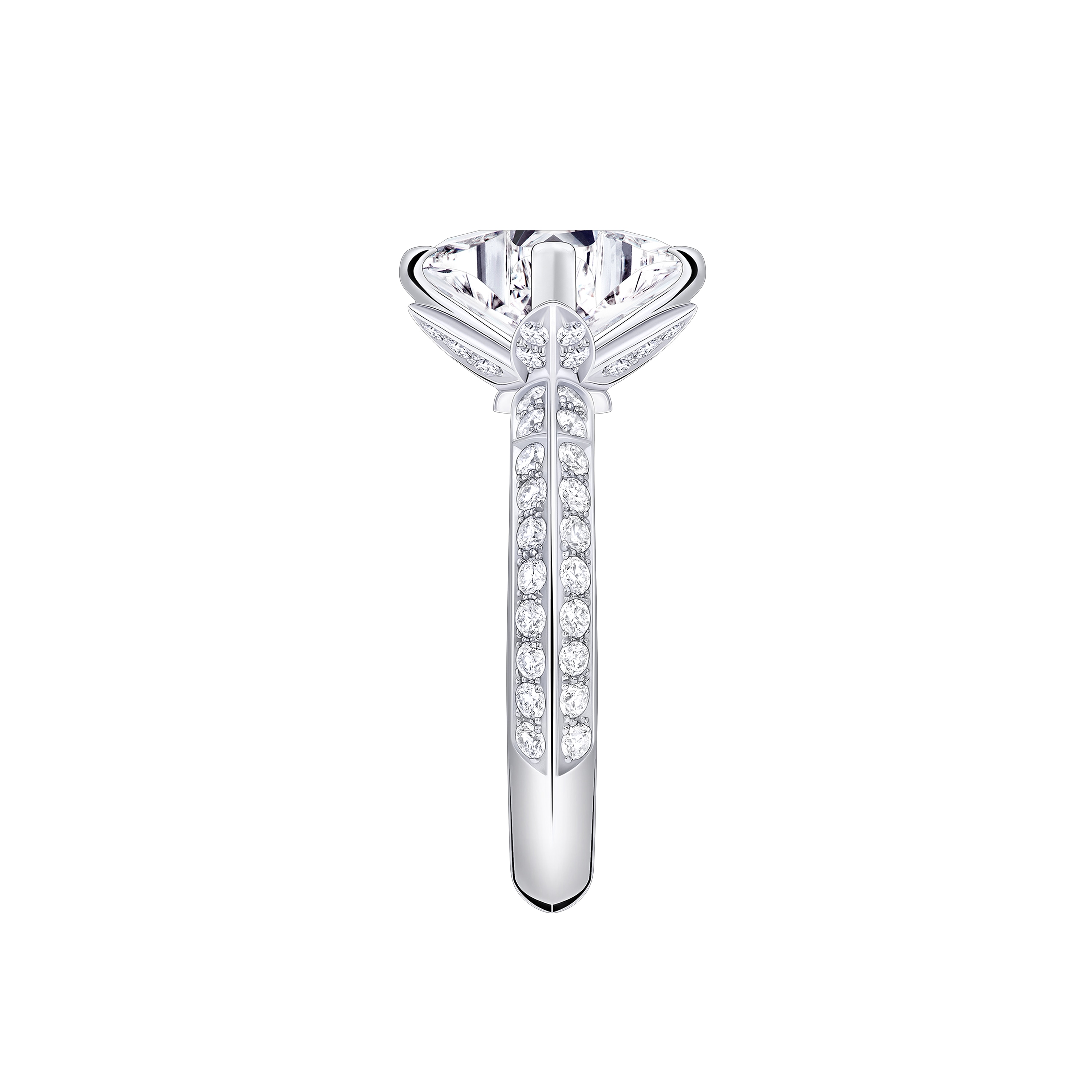 แหวน LV Diamonds Pavé Solitaire เพชรเจียระไนรูป LV Monogram Star  in จิวเวลรี่