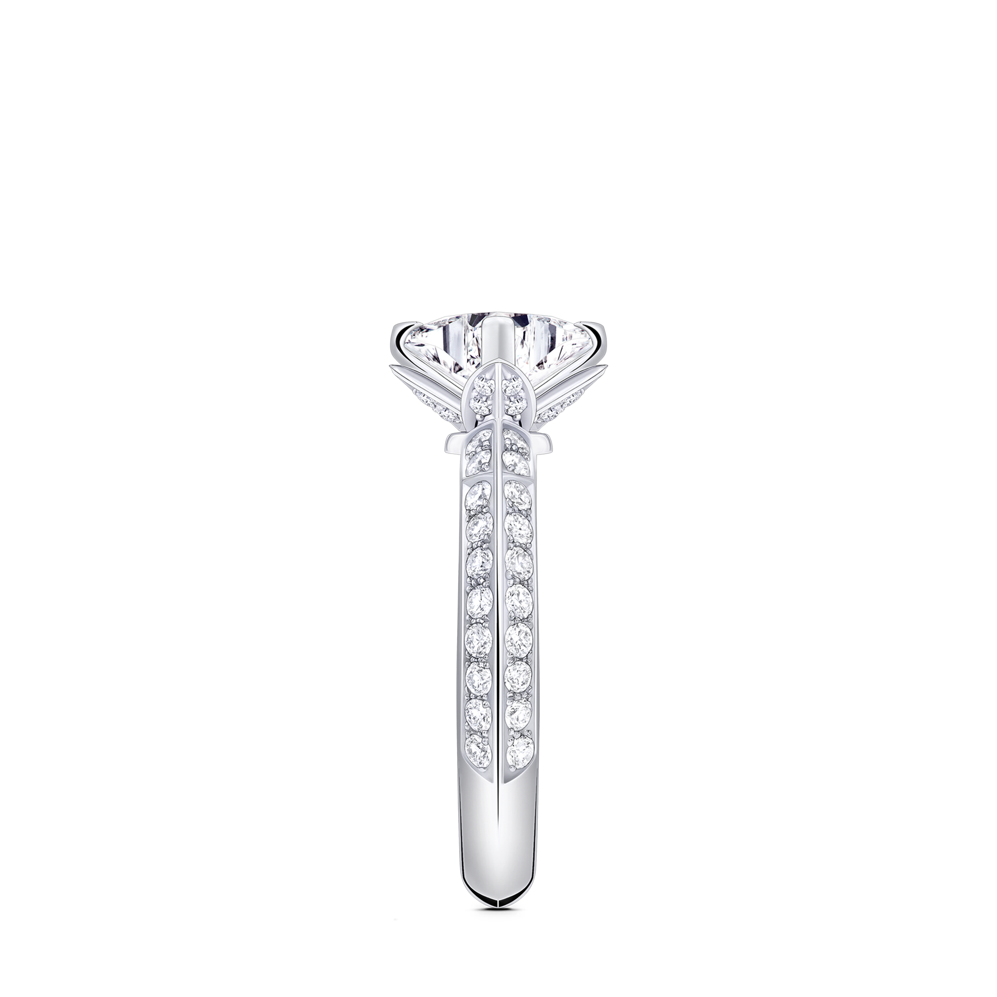 แหวน LV Diamonds Pavé Solitaire เพชรเจียระไนรูป LV Monogram Star  in จิวเวลรี่