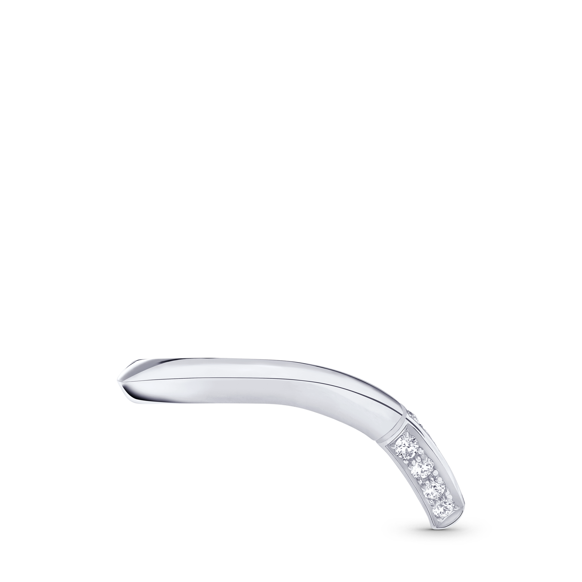 แหวน LV Diamonds Pavé V แพลทินัม  in จิวเวลรี่