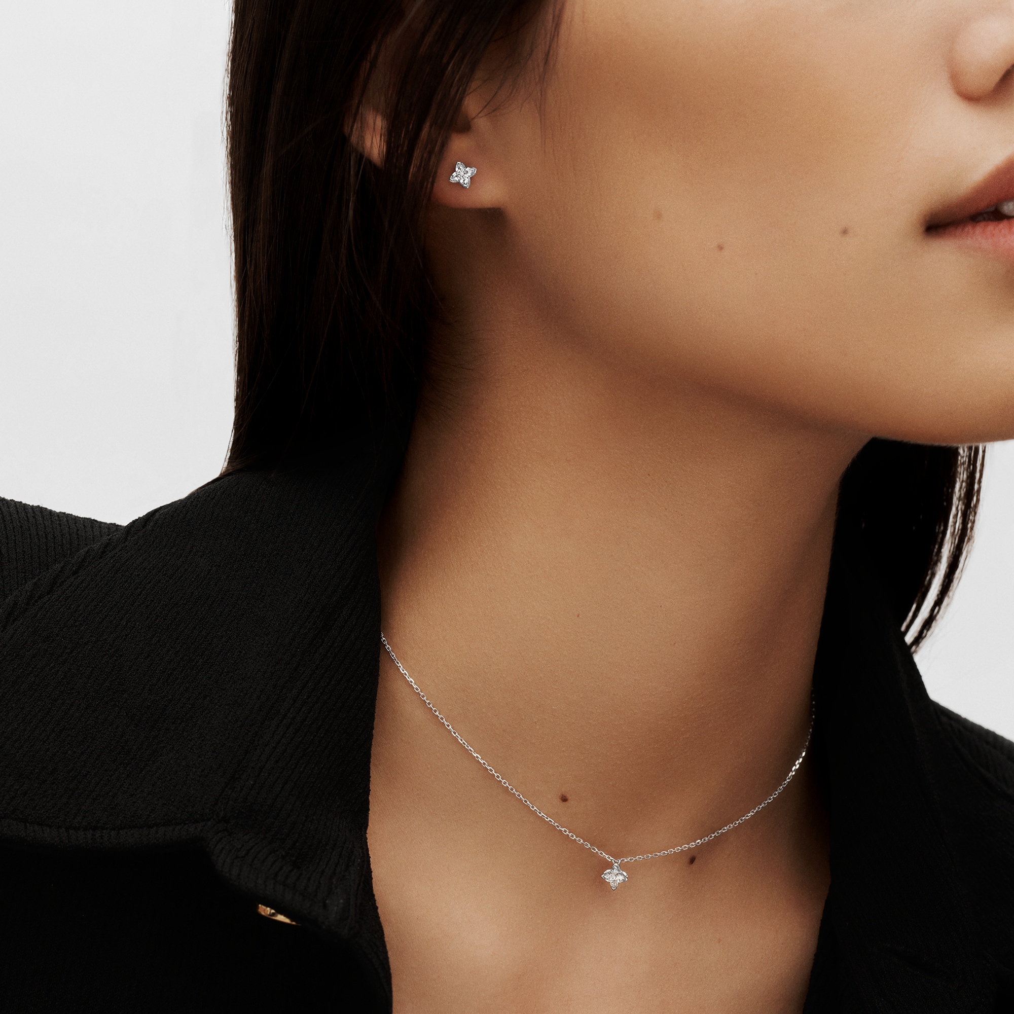 จี้ LV Diamonds เพชรเจียระไนรูป LV Monogram Star  in จิวเวลรี่