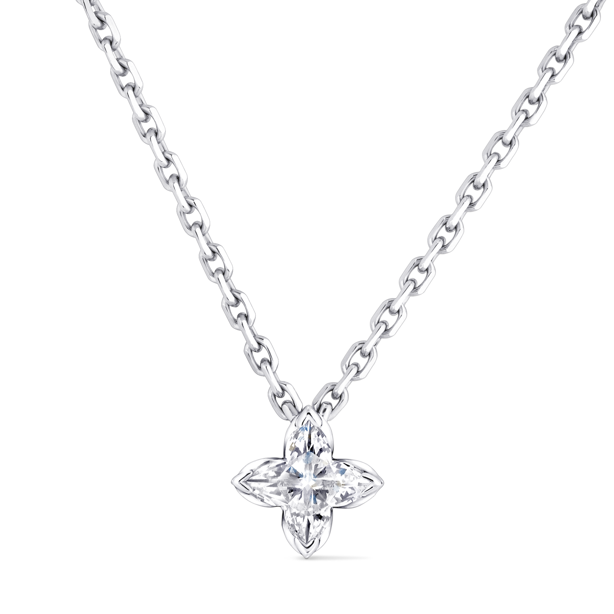 จี้ LV Diamonds เพชรเจียระไนรูป LV Monogram Star  in จิวเวลรี่