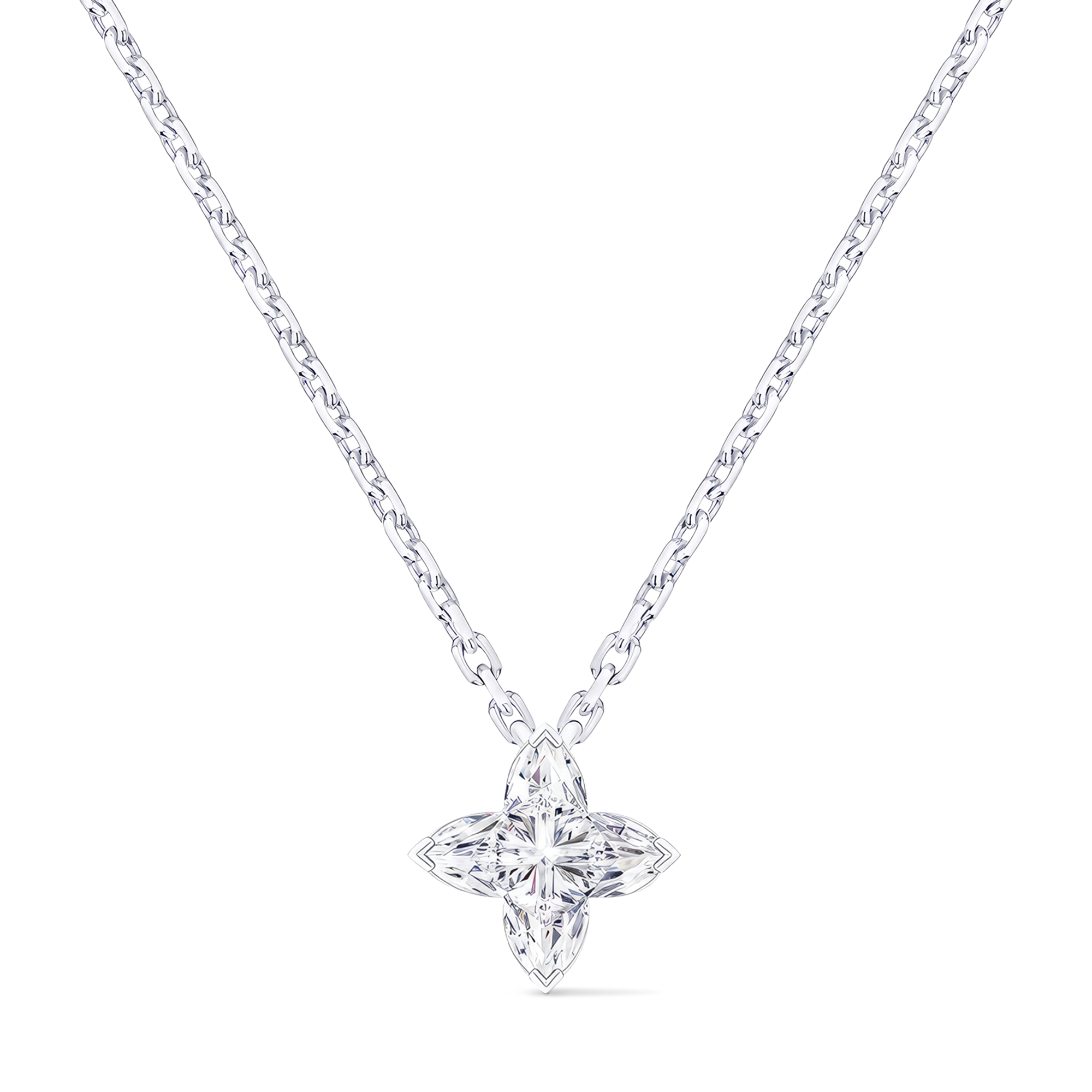 จี้ LV Diamonds เพชรเจียระไนรูป LV Monogram Star  in จิวเวลรี่