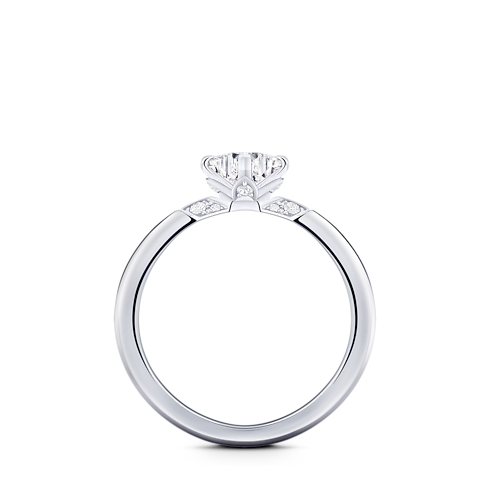 แหวน LV Diamonds Solitaire เพชรเจียระไนรูป LV Monogram Star in จิวเวลรี่'s คอลเล็คชั่น LV Diamonds collections by Louis Vuitton (การย่อ/ขยายผลิตภัณฑ์)