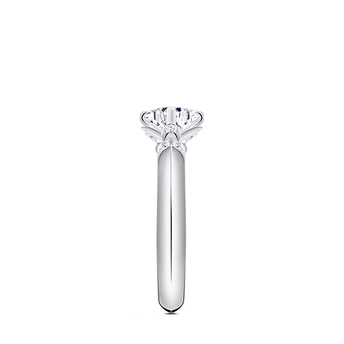 แหวน LV Diamonds Solitaire เพชรเจียระไนรูป LV Monogram Star in จิวเวลรี่'s คอลเล็คชั่น LV Diamonds collections by Louis Vuitton (การย่อ/ขยายผลิตภัณฑ์)