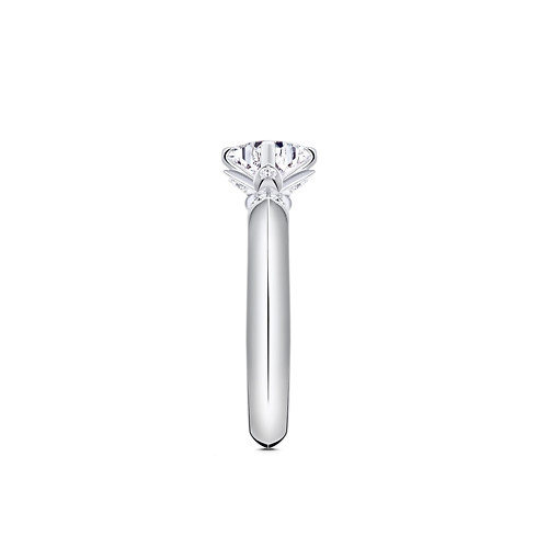 แหวน LV Diamonds Solitaire เพชรเจียระไนรูป LV Monogram Star in จิวเวลรี่'s คอลเล็คชั่น LV Diamonds collections by Louis Vuitton (การย่อ/ขยายผลิตภัณฑ์)