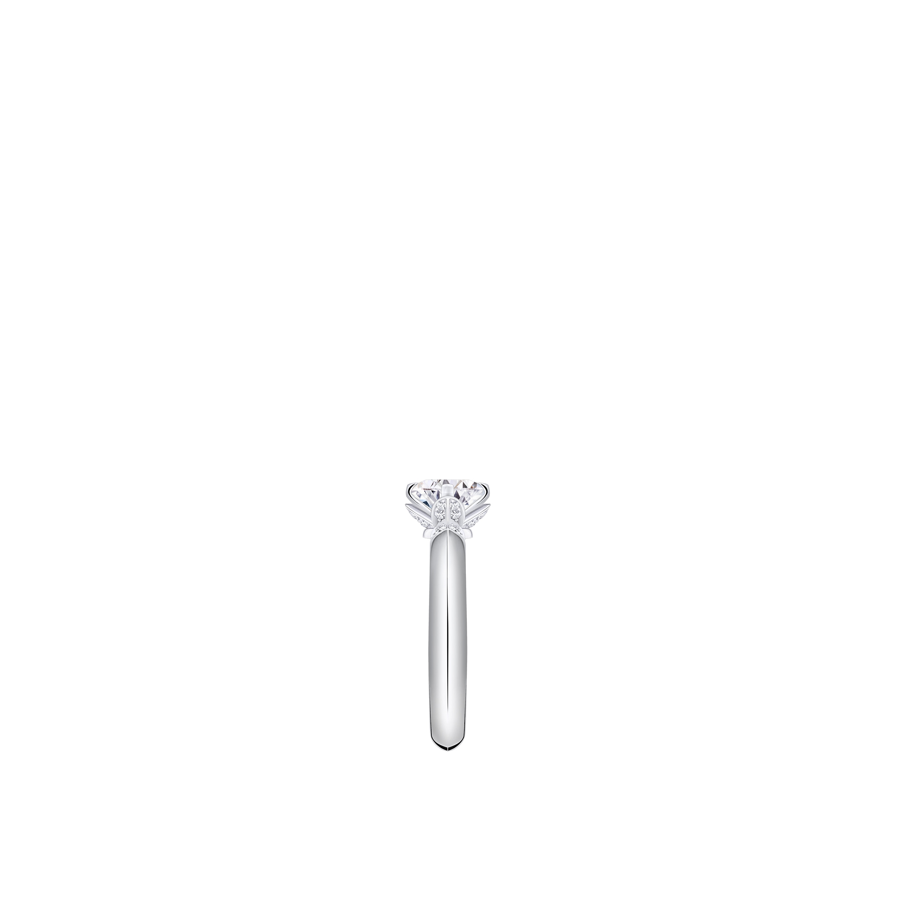แหวน LV Diamonds Solitaire เพชรเจียระไนทรงกลม  in จิวเวลรี่