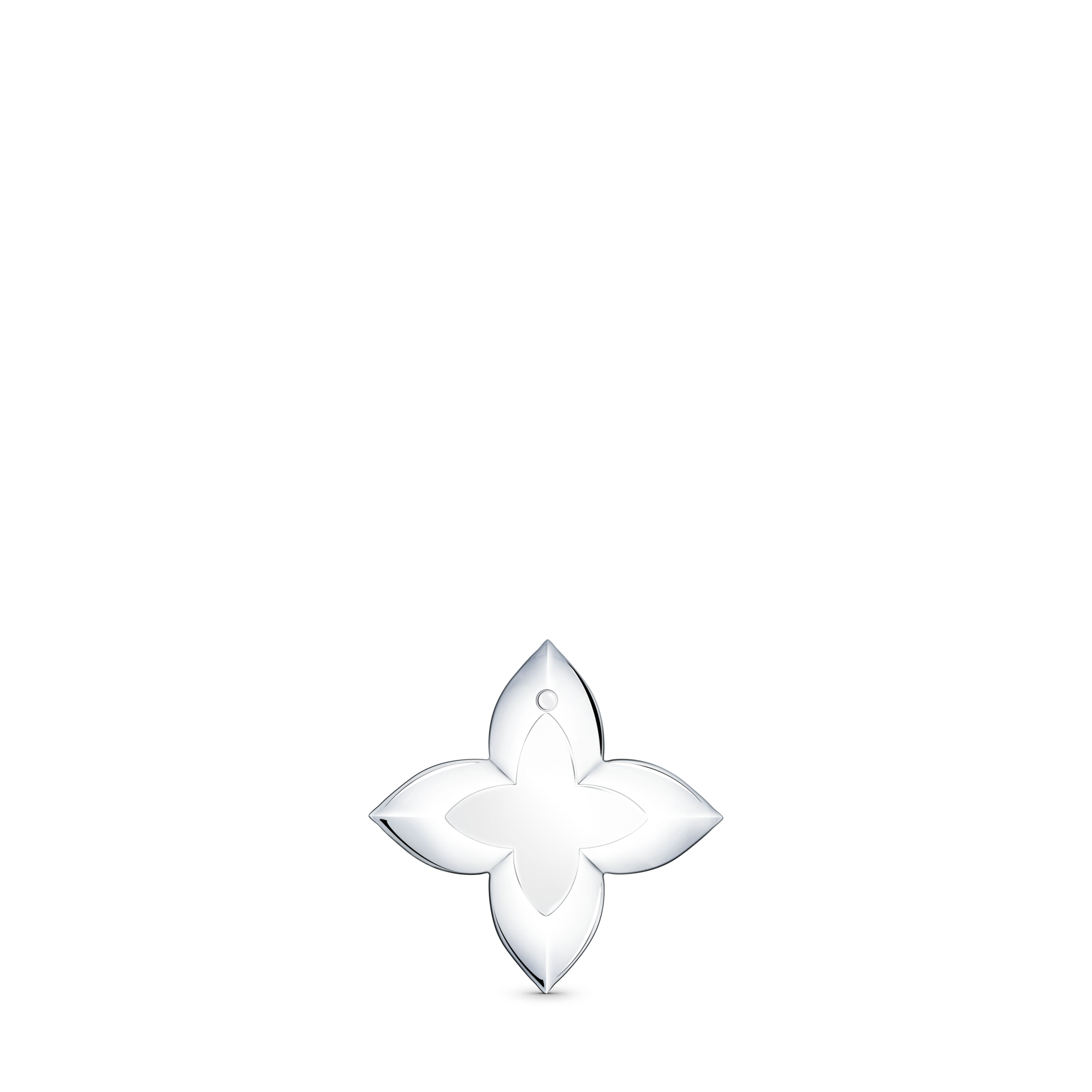 ต่างหูสตั๊ด LV Diamonds เพชรเจียระไนรูป LV Monogram Star - สำหรับหนึ่งข้าง  in จิวเวลรี่