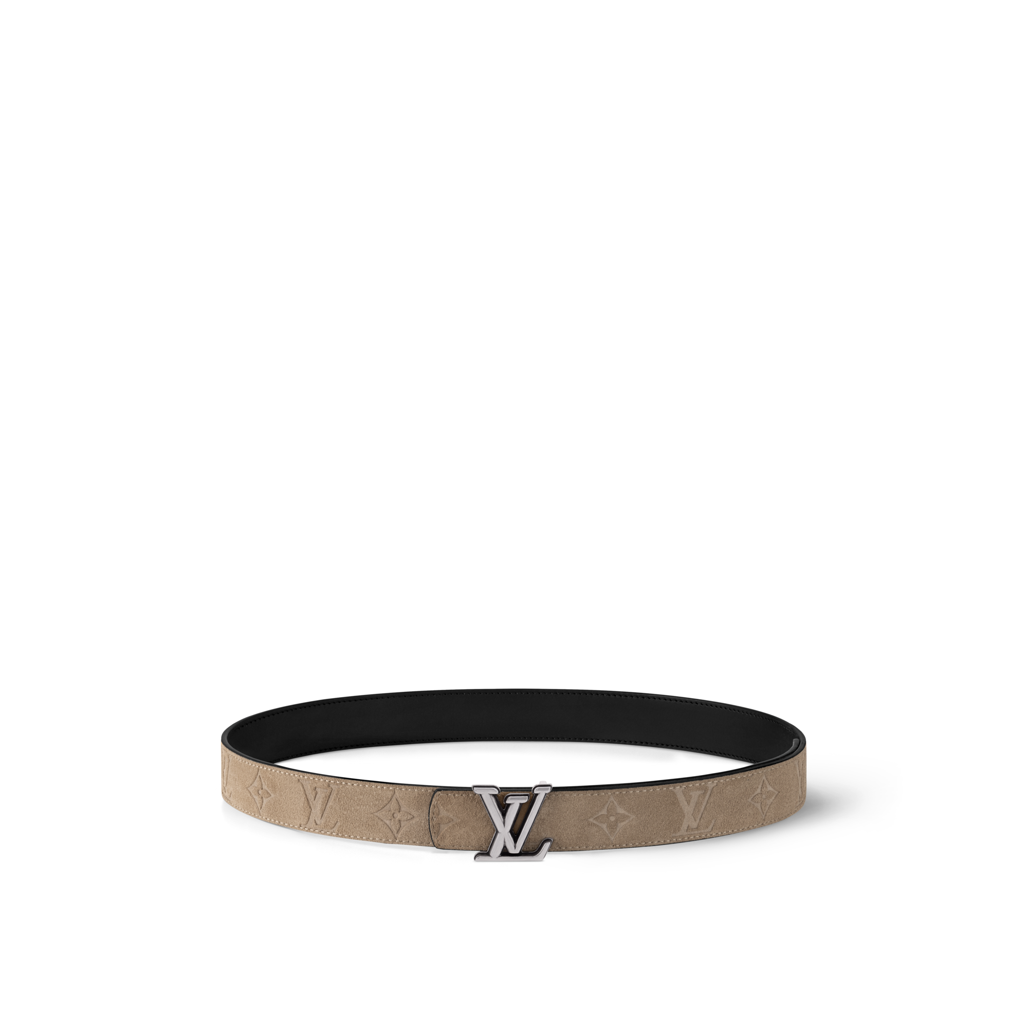 เข็มขัดรุ่น LV Dimension ขนาด 30 มม. ใส่ได้ทั้งสองด้าน  in ผู้ชาย
