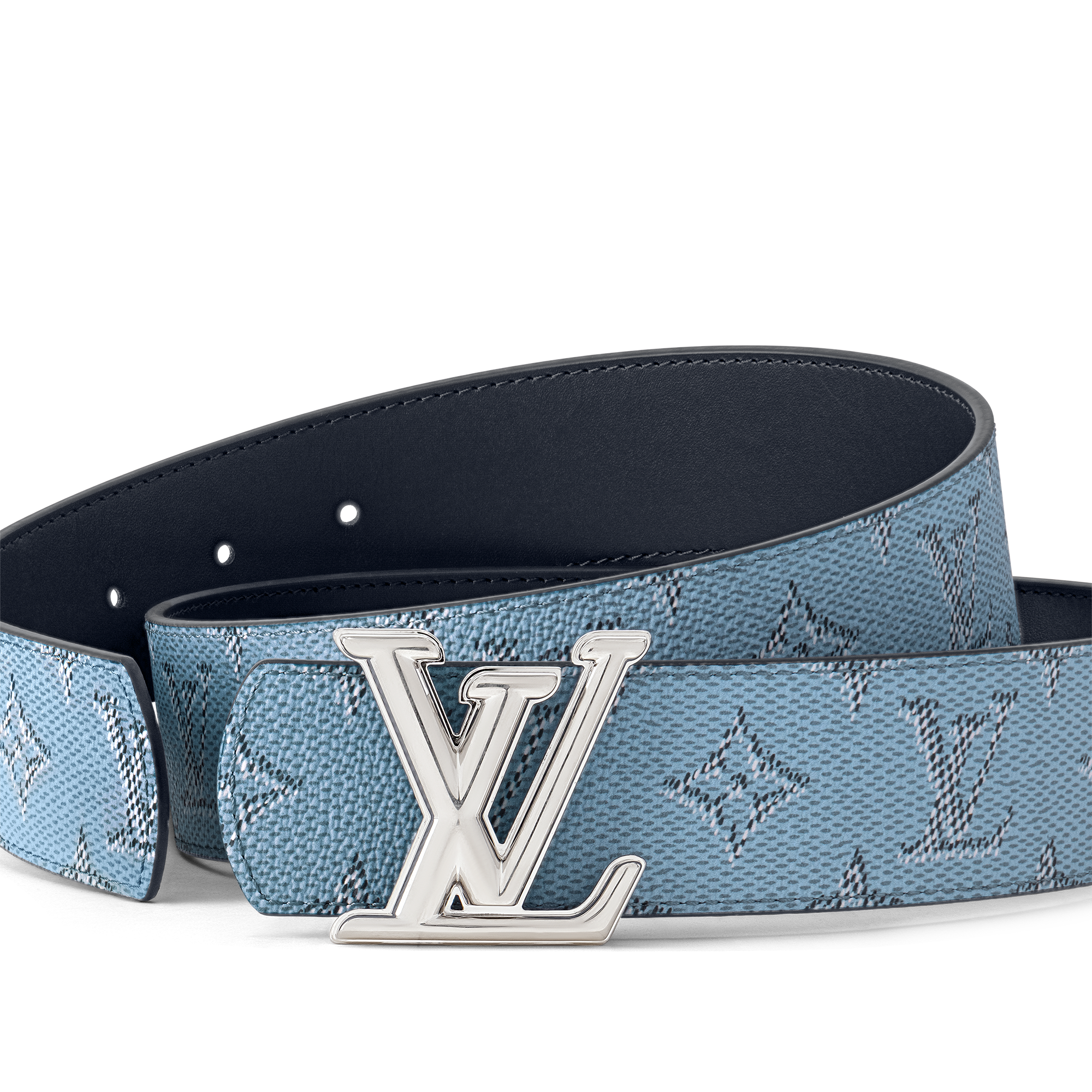 เข็มขัดรุ่น LV Dimension ขนาด 40 มม. ใส่ได้ทั้งสองด้าน  in ผู้ชาย