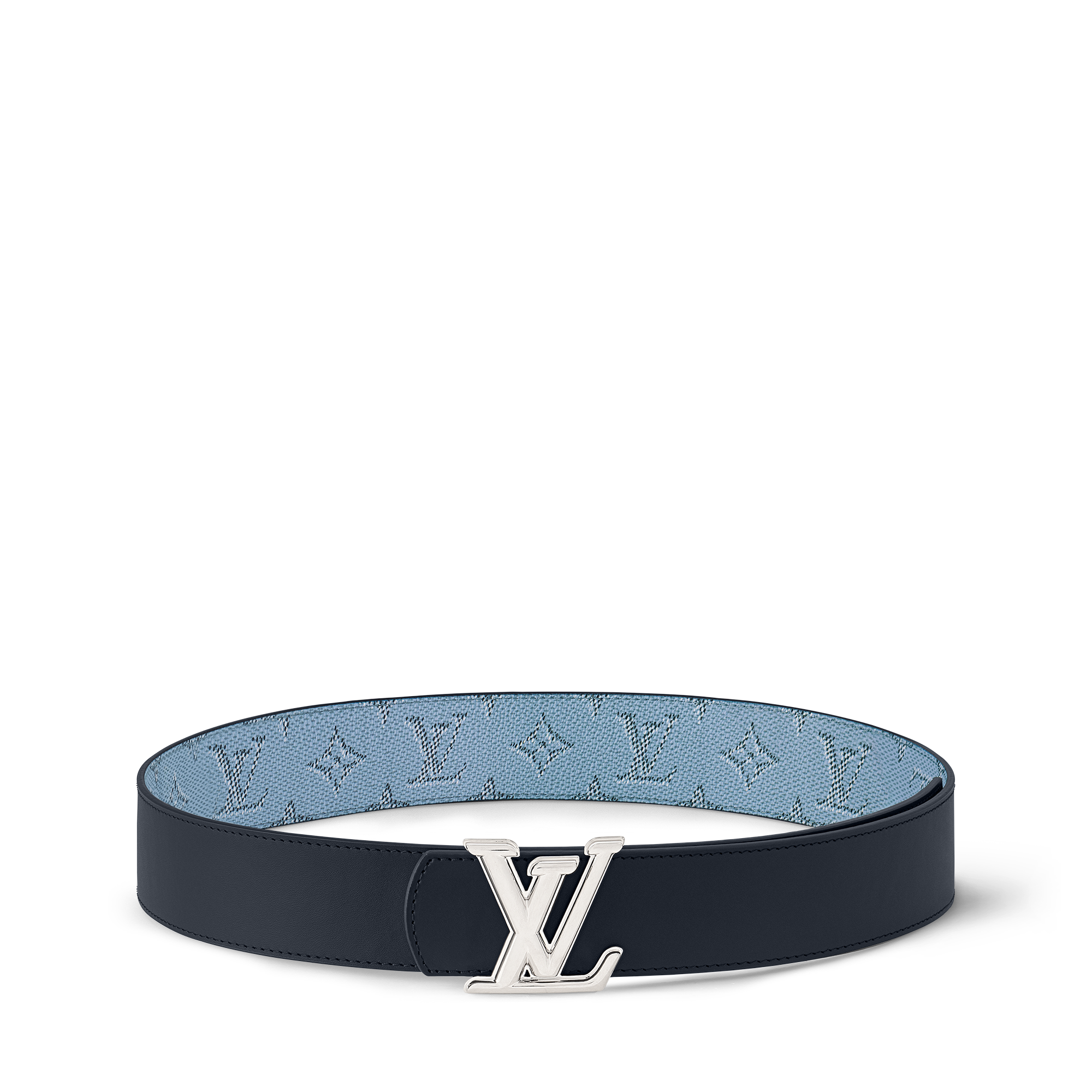 เข็มขัดรุ่น LV Dimension ขนาด 40 มม. ใส่ได้ทั้งสองด้าน  in ผู้ชาย