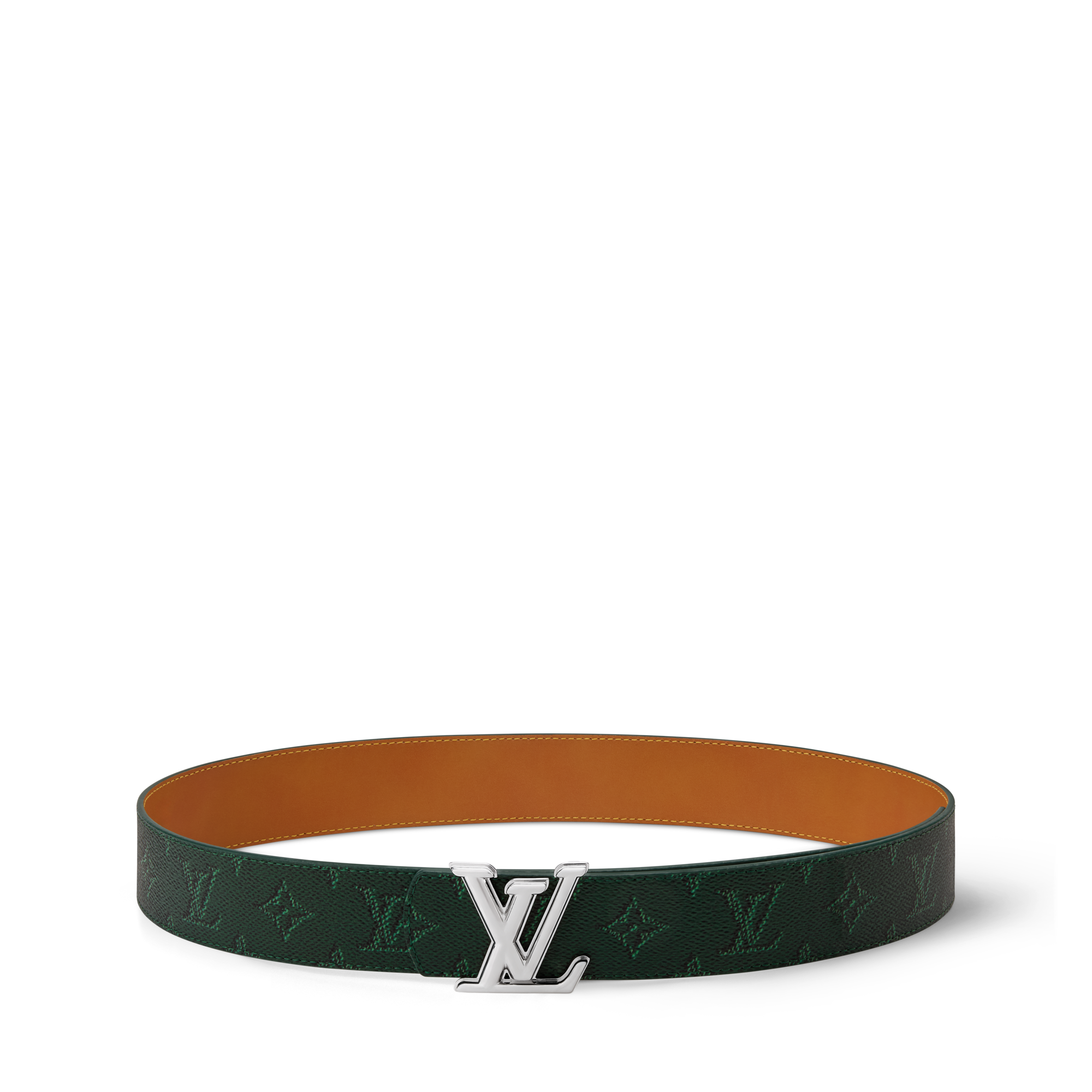 เข็มขัดรุ่น LV Dimension ขนาด 40 มม. ใส่ได้ทั้งสองด้าน  in ผู้ชาย