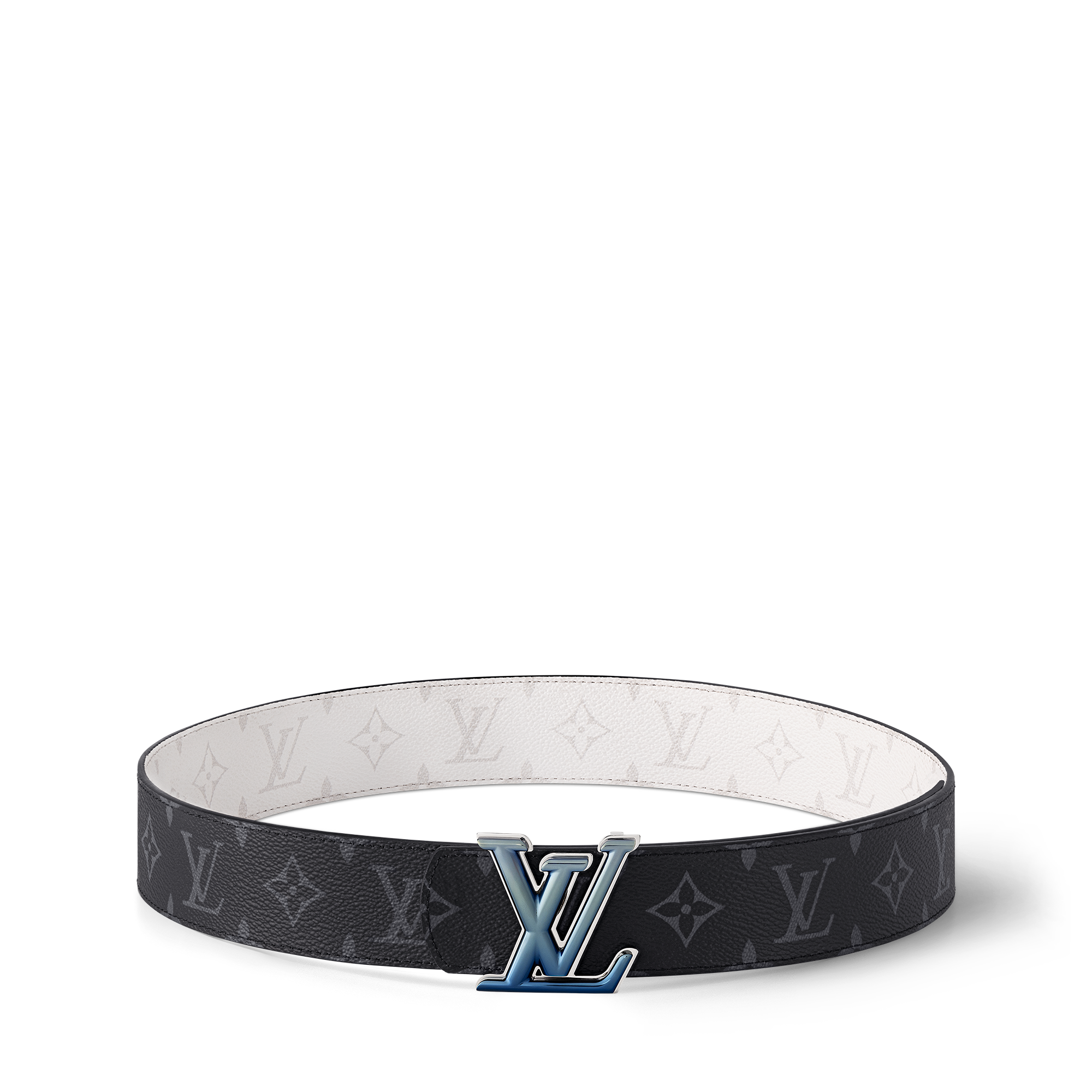 เข็มขัดรุ่น LV Dimension Sunset ขนาด 40 มม. ใส่ได้ทั้งสองด้าน  in ผู้ชาย