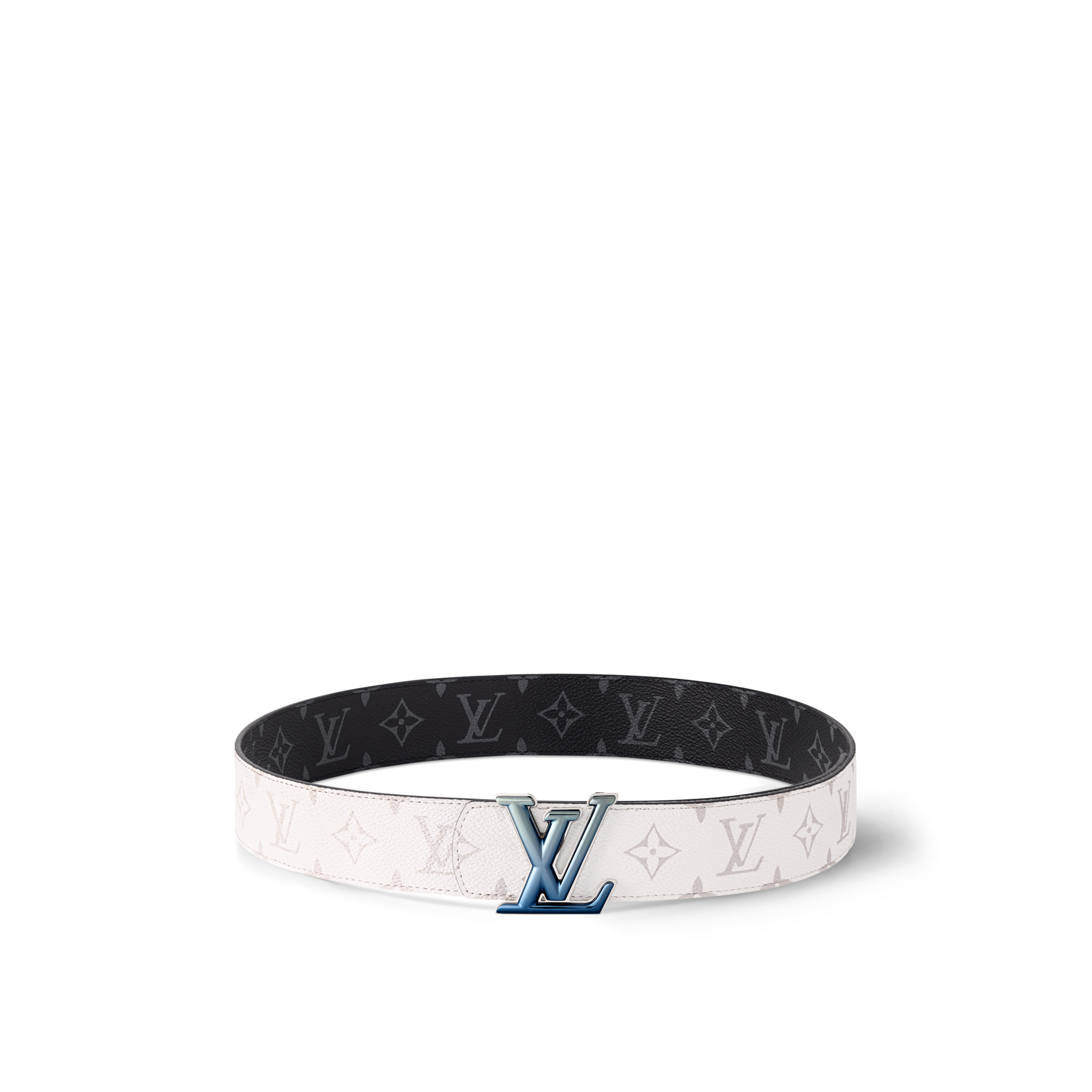 เข็มขัดรุ่น LV Dimension Sunset ขนาด 40 มม. ใส่ได้ทั้งสองด้าน  in ผู้ชาย