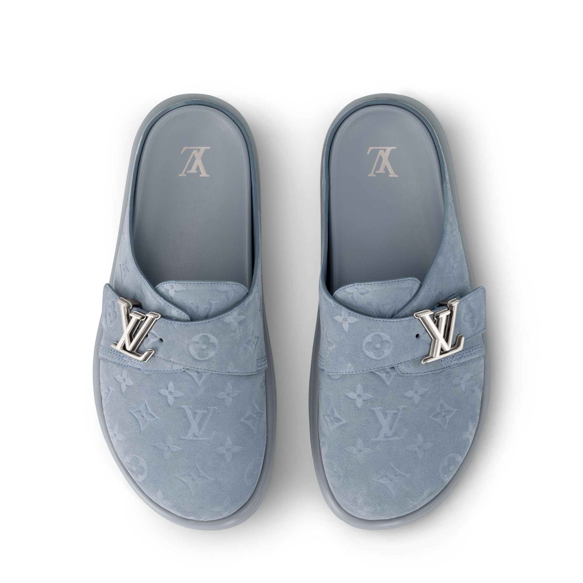 รองเท้าสวมเปิดส้นรุ่น LV Easy  in ผู้ชาย