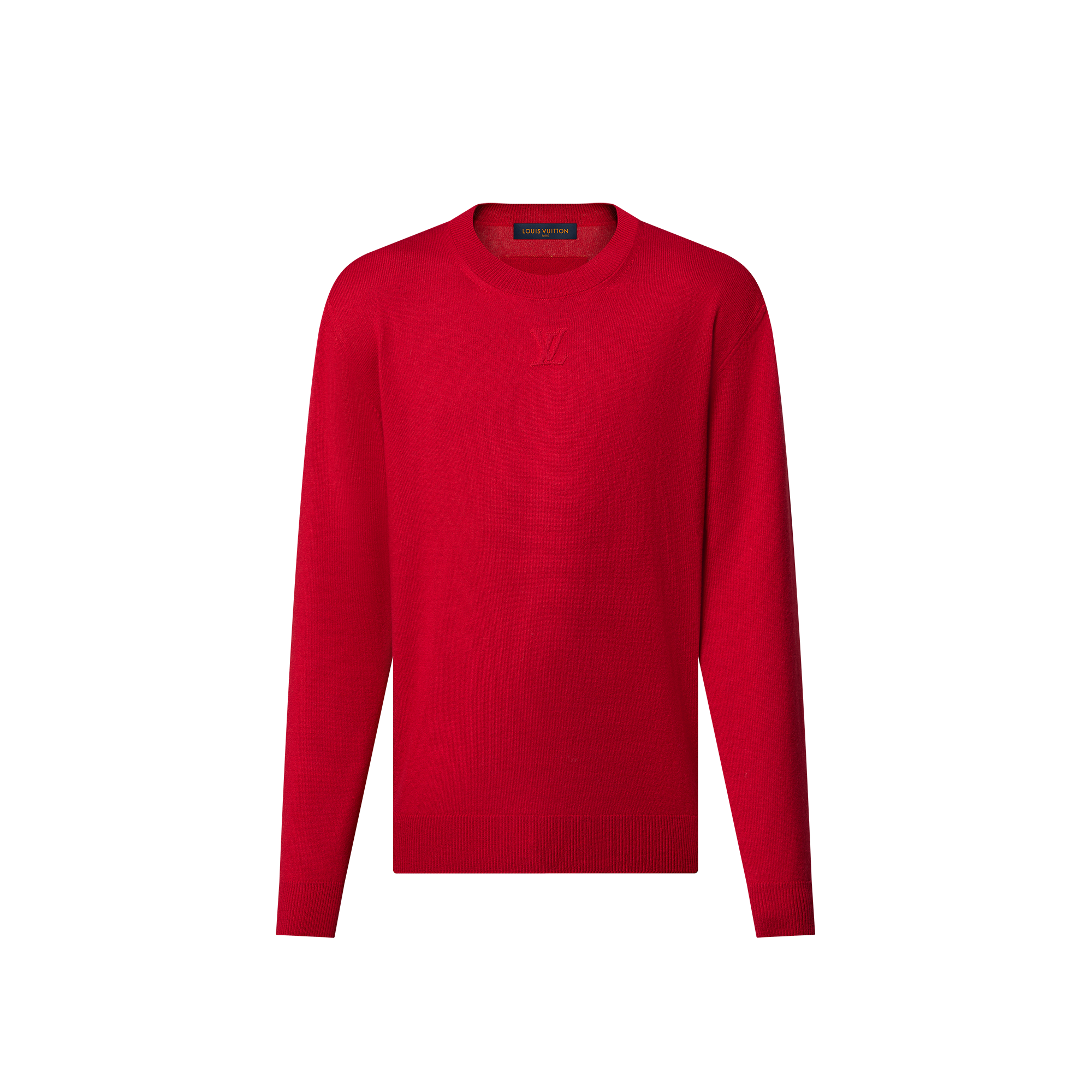 เสื้อคอกลมแคชเมียร์ประทับลาย LV  in ผู้ชาย