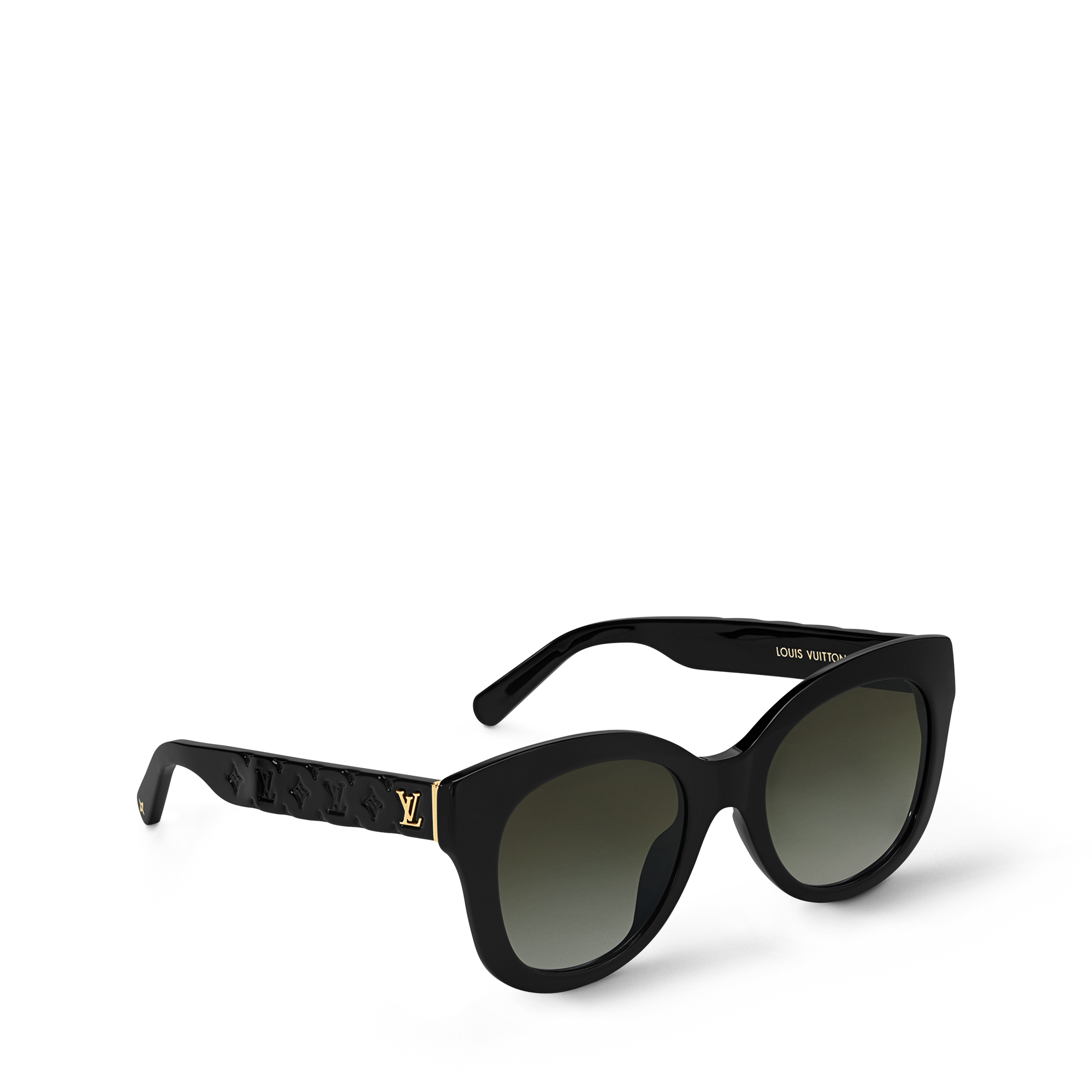 แว่นตากันแดดทรงกลมรุ่น LV Empreinte Light . in ผู้หญิง
