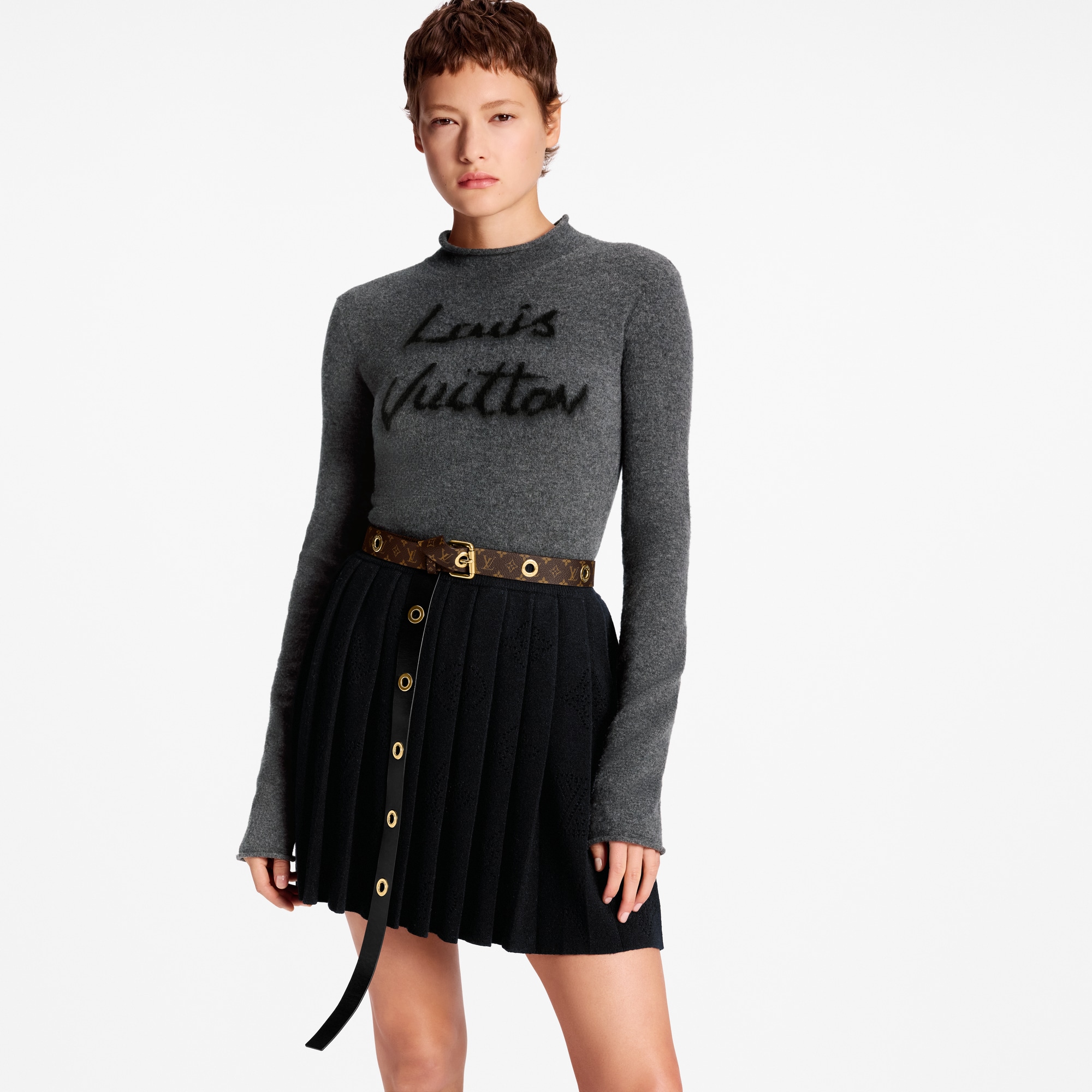 เข็มขัด LV Eyelets 30มม  in ผู้หญิง