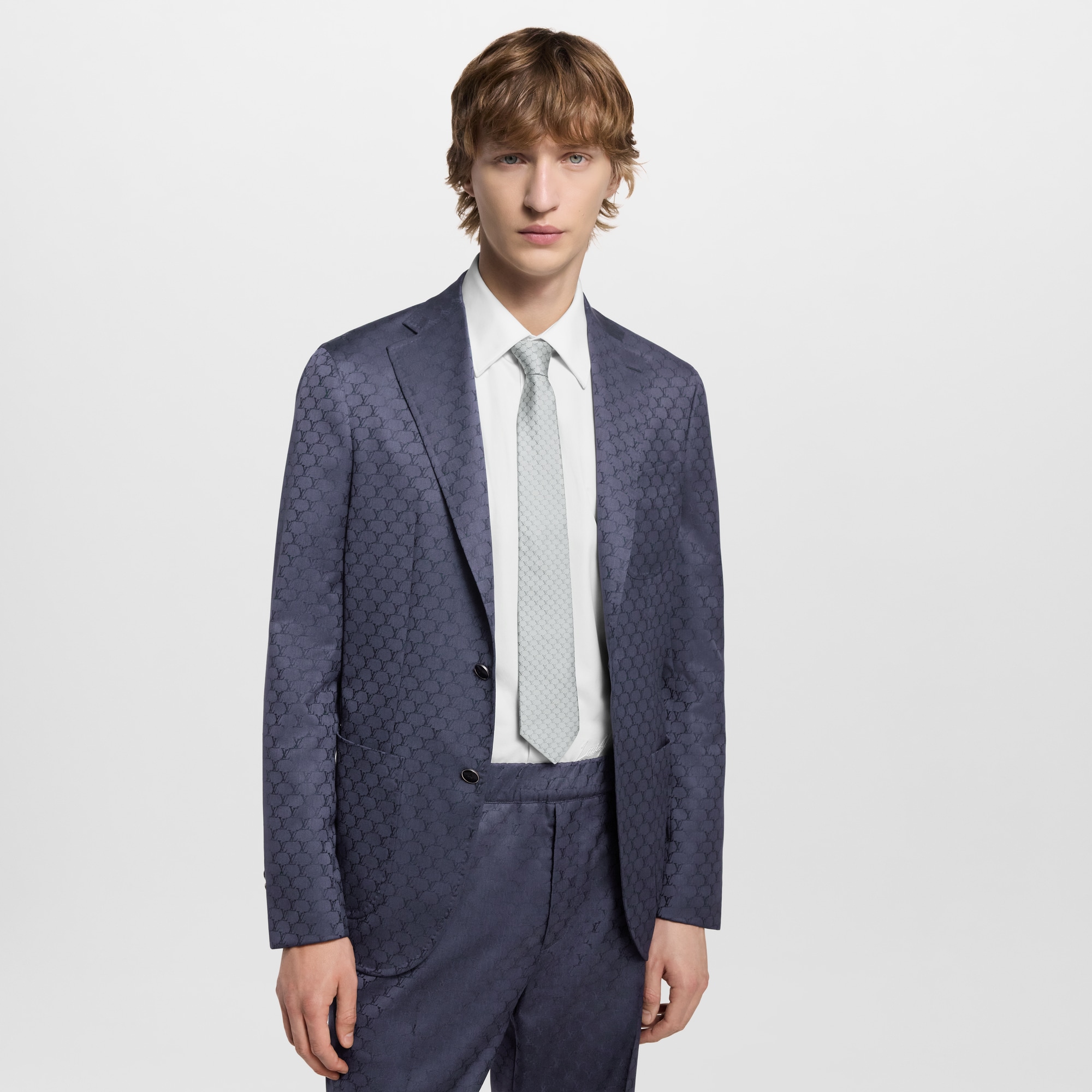 เนคไทรุ่น LV Fishnet . in ผู้ชาย