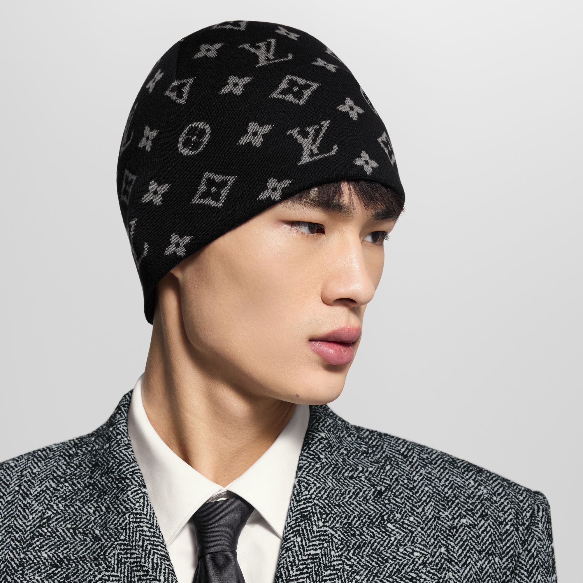 หมวกไหมพรมรุ่น LV Era Monogram . in ผู้ชาย