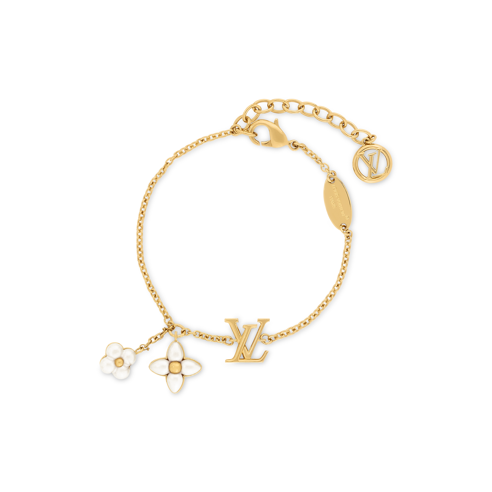 สร้อยข้อมือ LV Floragram . in ผู้หญิง