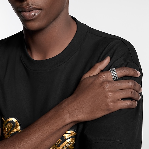 แหวน LV Flower Field . in ผู้ชาย's แฟชั่นจิวเวลรี่ แหวน collections by Louis Vuitton (การย่อ/ขยายผลิตภัณฑ์)