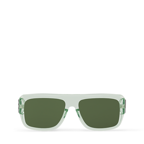 แว่นตากันแดดทรงสี่เหลี่ยมรุ่น LV Flower . in ผู้ชาย's แอคเซสเซอรี่ แว่นตากันแดดสำหรับผู้ชาย collections by Louis Vuitton (การย่อ/ขยายผลิตภัณฑ์)