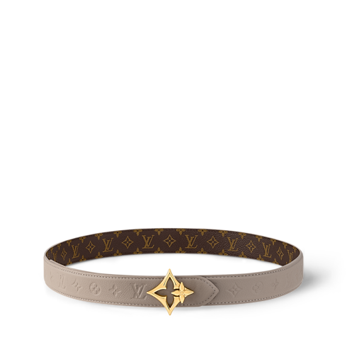 เข็มขัดรุ่น LV Flowergram Ard ขนาด 30 มม. ใส่ได้ทั้งสองด้าน in ผู้หญิง's แอคเซสเซอรี่ เข็มขัดสำหรับผู้หญิง collections by Louis Vuitton (การย่อ/ขยายผลิตภัณฑ์)