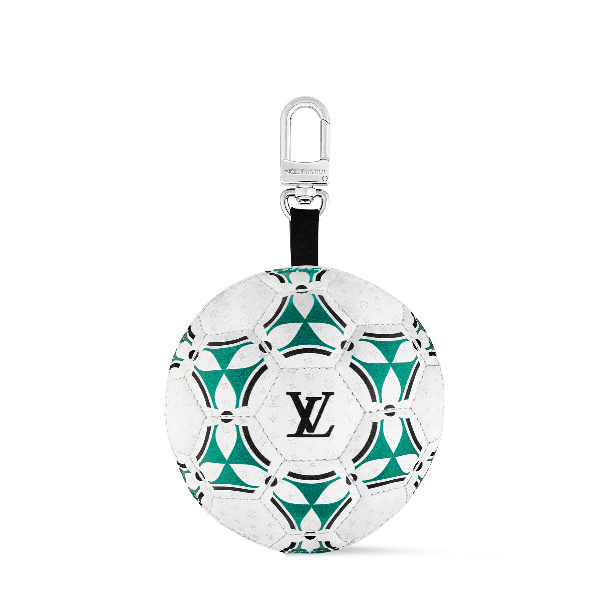 ชาร์มห้อยกระเป๋ารุ่น LV Football Pouch . in ผู้ชาย