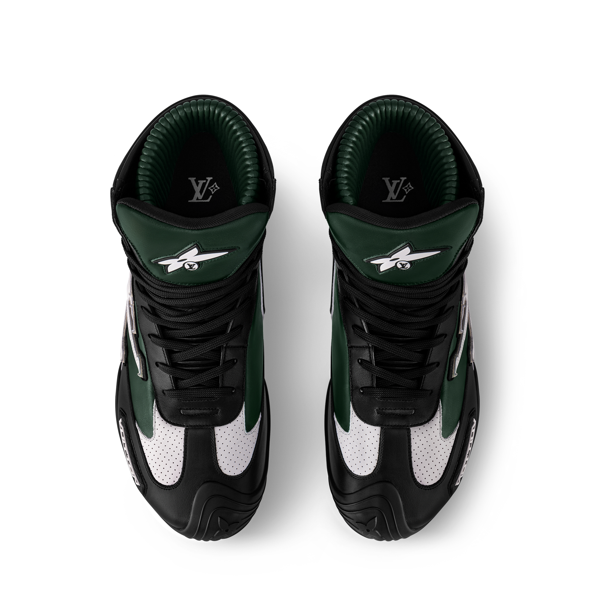 รองเท้าผ้าใบหุ้มข้อรุ่น LV Footprint Racing  in ผู้ชาย