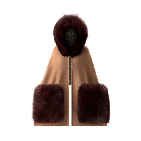 เคปรุ่น LV Foxy . in ผู้หญิง's แอคเซสเซอรี่ สิ่งทอสำหรับผู้หญิง collections by Louis Vuitton (การย่อ/ขยายผลิตภัณฑ์)