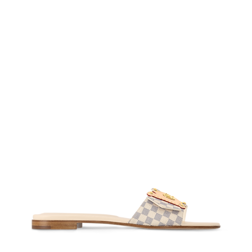 รองเท้าสวมเปิดส้นแบนรุ่น LV Frame in ผู้หญิง's รองเท้า รองเท้าสำหรับผู้หญิง collections by Louis Vuitton (การย่อ/ขยายผลิตภัณฑ์)