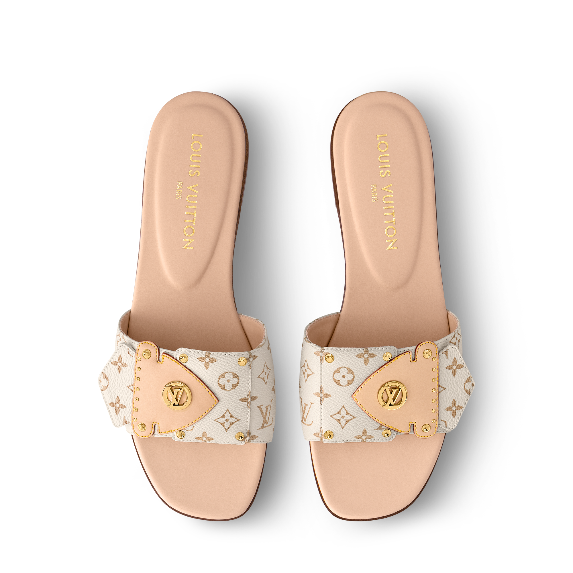 รองเท้าสวมเปิดส้นแบนรุ่น LV Frame  in ผู้หญิง