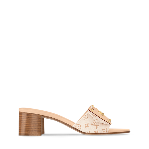 รองเท้าสวมเปิดส้นรุ่น LV Frame in ผู้หญิง's รองเท้า รองเท้าสวมเปิดส้นสำหรับผู้หญิง collections by Louis Vuitton (การย่อ/ขยายผลิตภัณฑ์)