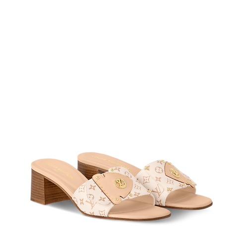 รองเท้าสวมเปิดส้นรุ่น LV Frame in ผู้หญิง's รองเท้า รองเท้าสวมเปิดส้นสำหรับผู้หญิง collections by Louis Vuitton (การย่อ/ขยายผลิตภัณฑ์)