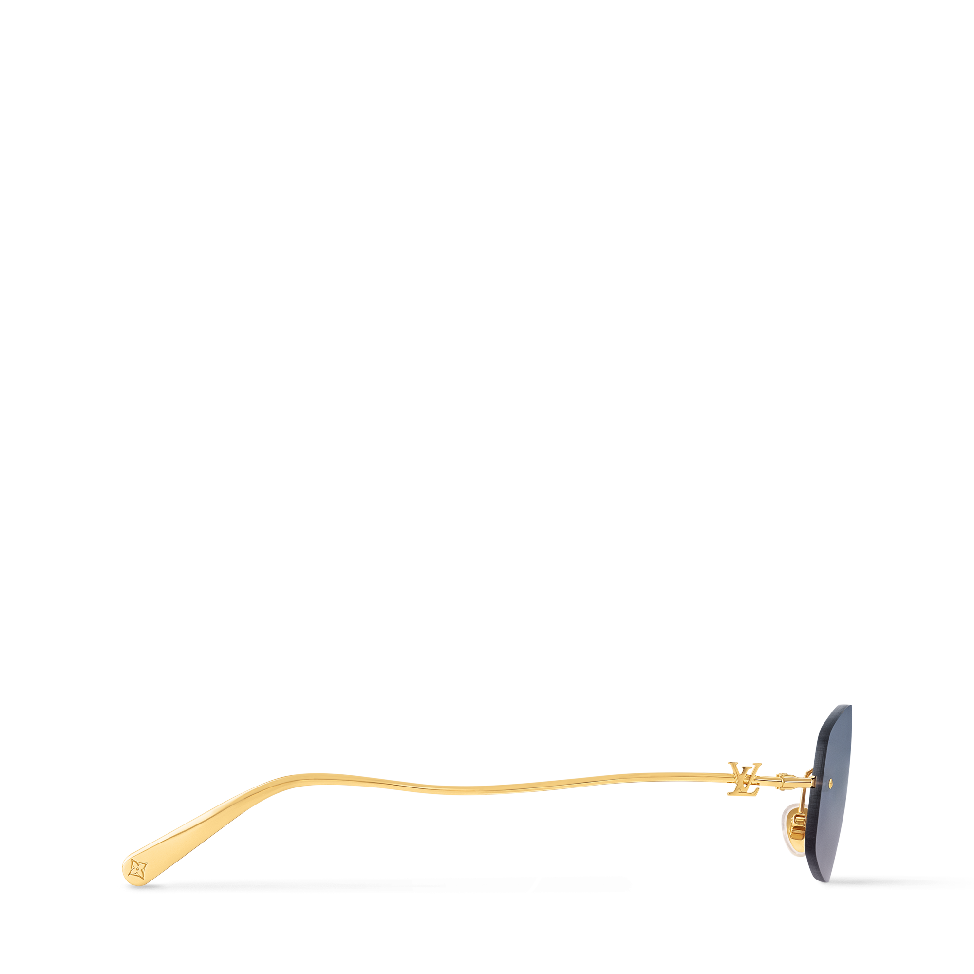 แว่นตากันแดดทรงรีรุ่น LV Glam 2.0 . in ผู้หญิง