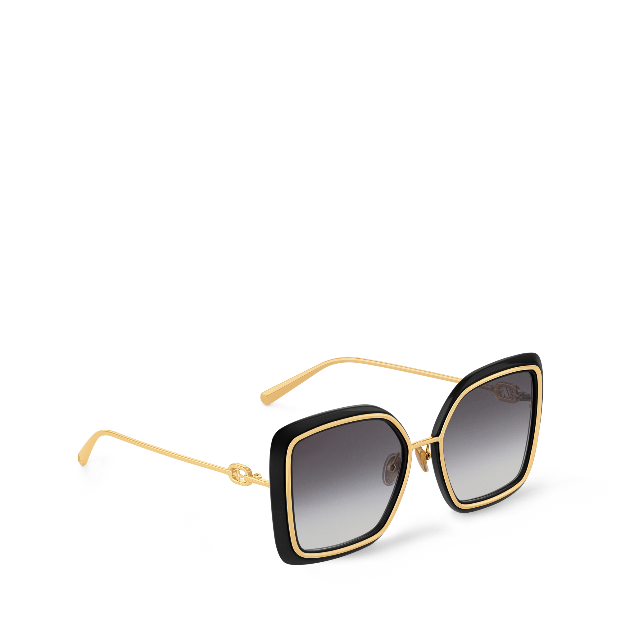 แว่นตากันแดดทรงสี่เหลี่ยมรุ่น LV Grace . in ผู้หญิง