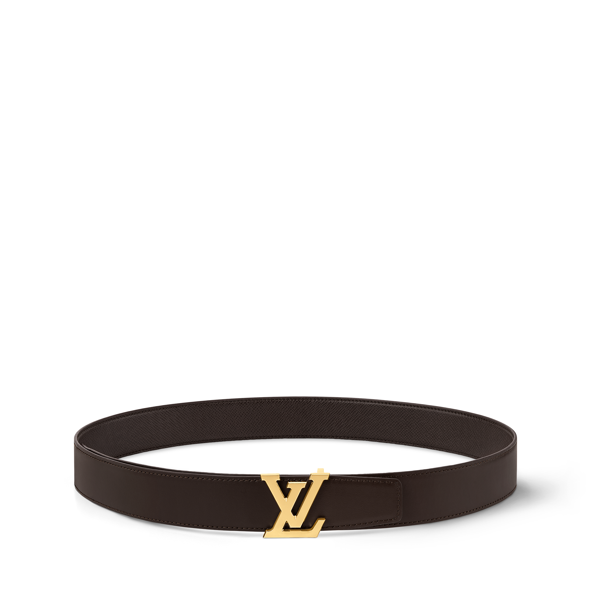 เข็มขัดรุ่น LV Heritage ขนาด 35 มม. ใส่ได้ทั้งสองด้าน  in ผู้ชาย