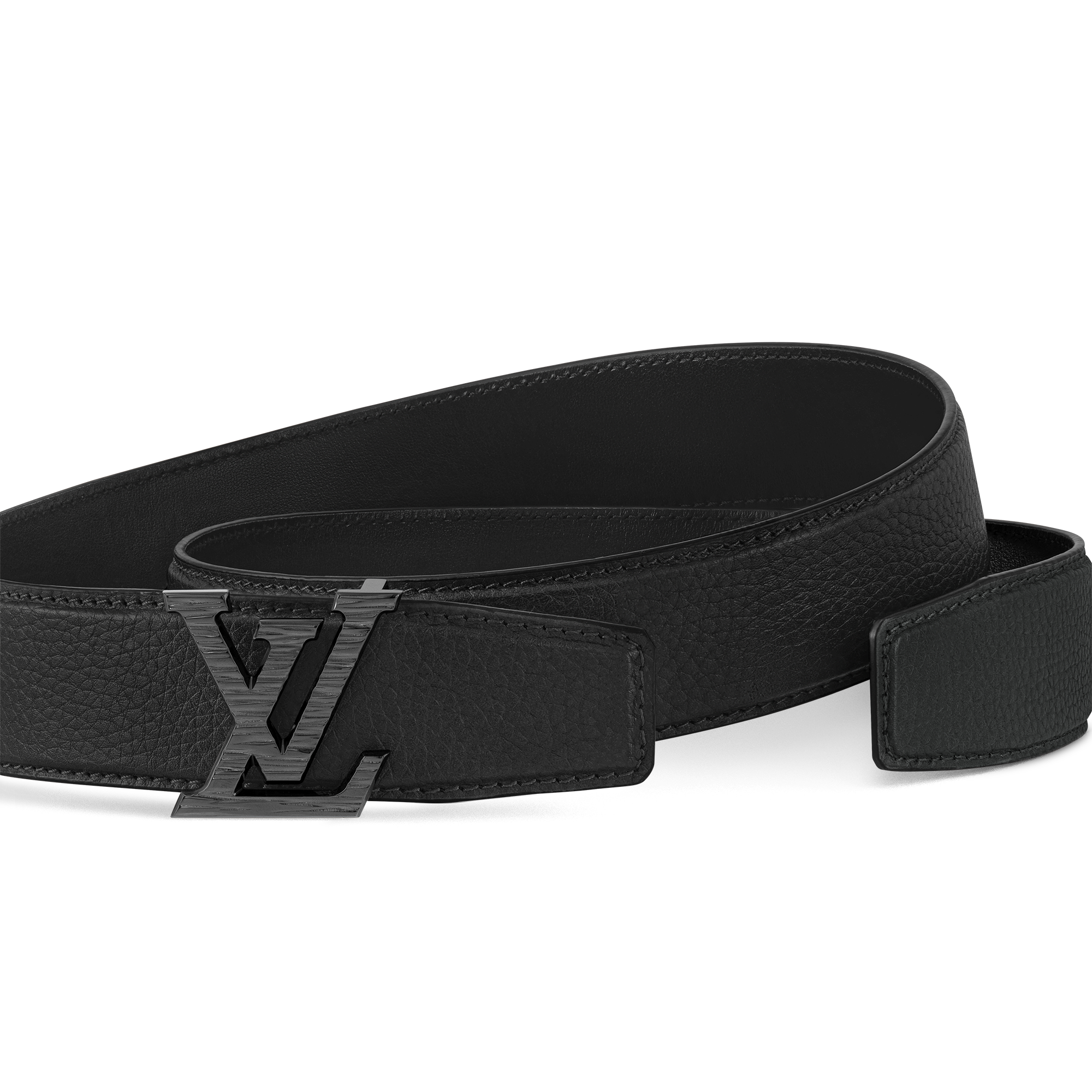 เข็มขัดรุ่น LV Heritage ขนาด 35 มม. ใส่ได้ทั้งสองด้าน Epi in ผู้ชาย
