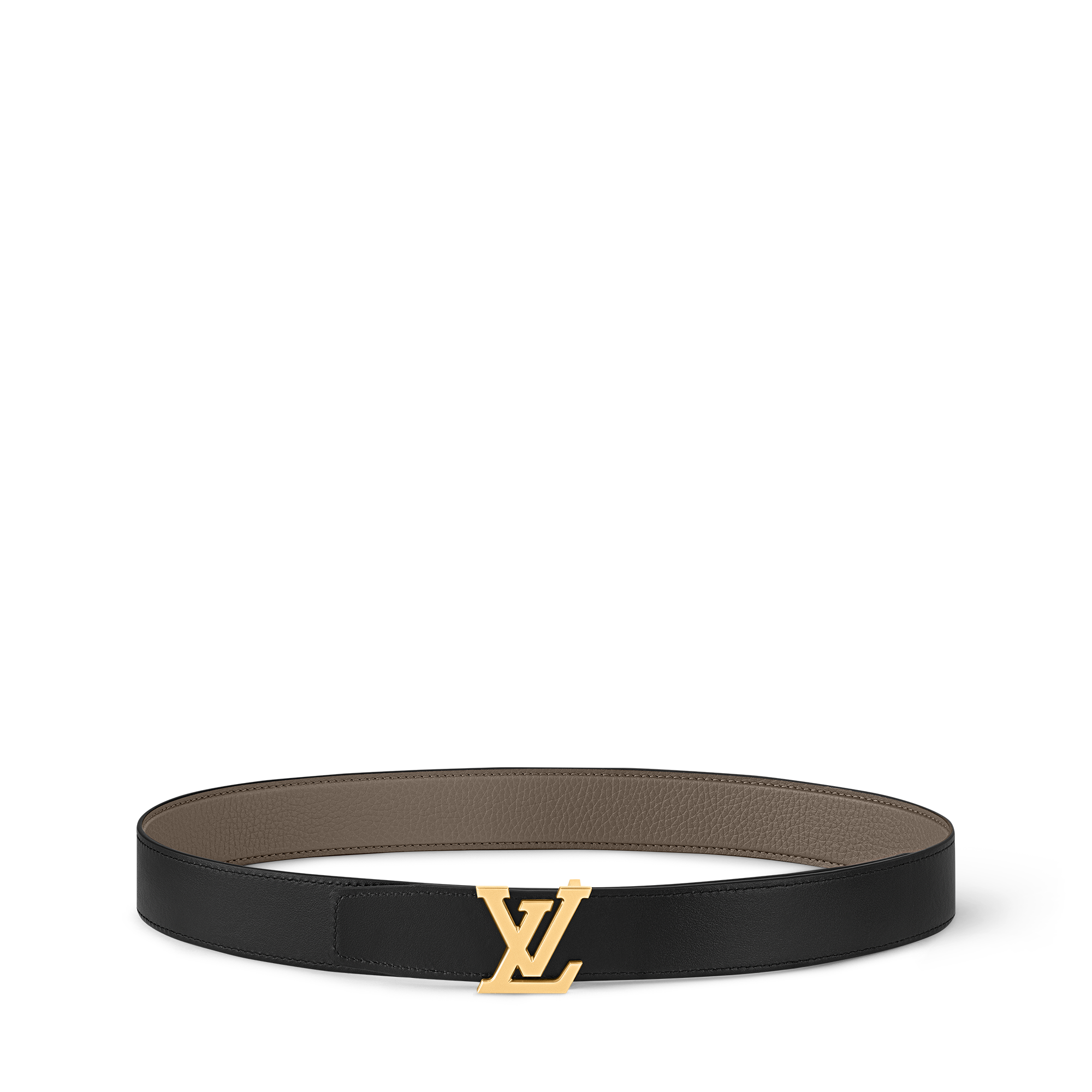 เข็มขัดรุ่น LV Heritage ขนาด 35 มม. ใส่ได้ทั้งสองด้าน  in ผู้ชาย