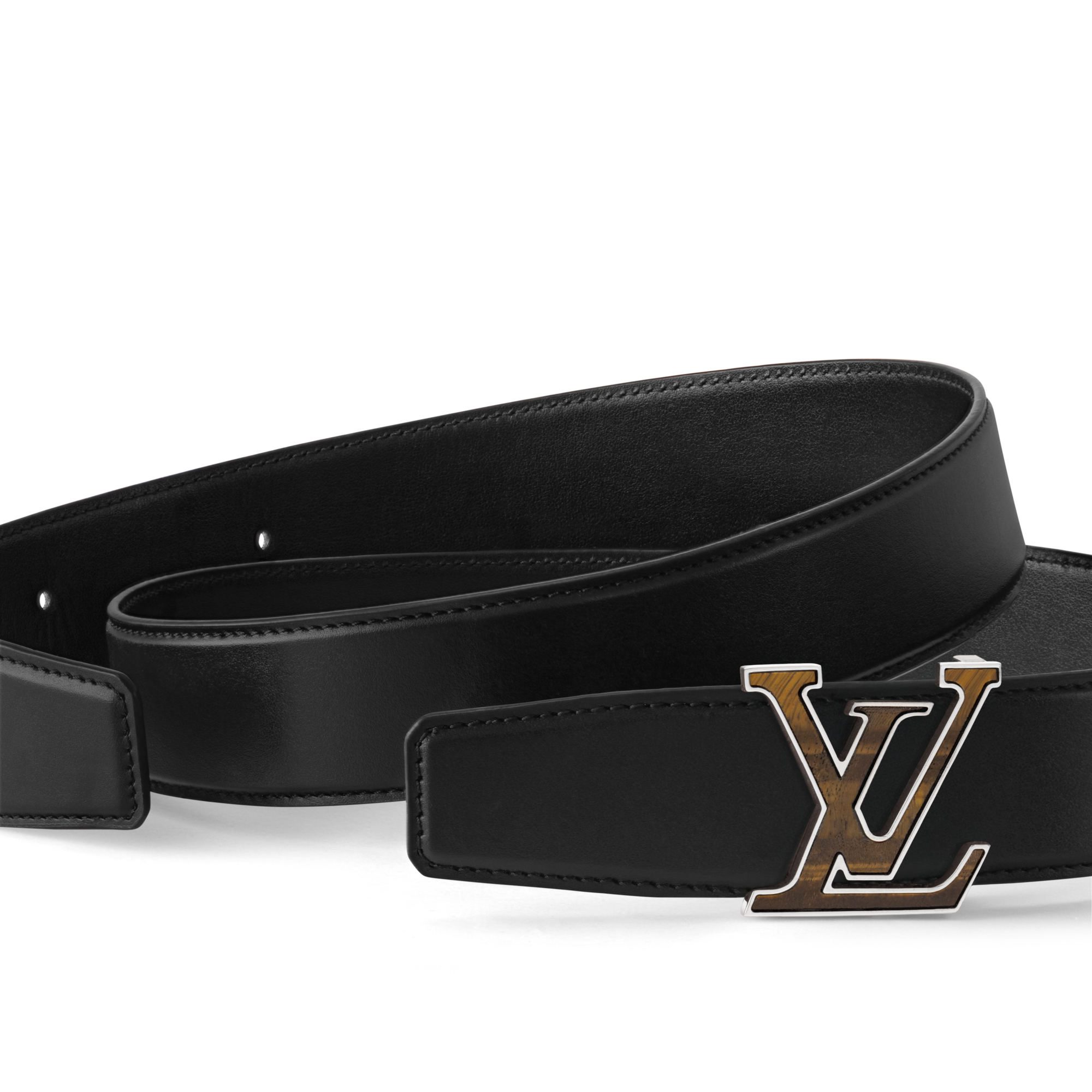 เข็มขัดรุ่น LV Heritage ขนาด 35 มม. ใส่ได้ทั้งสองด้าน  in ผู้ชาย