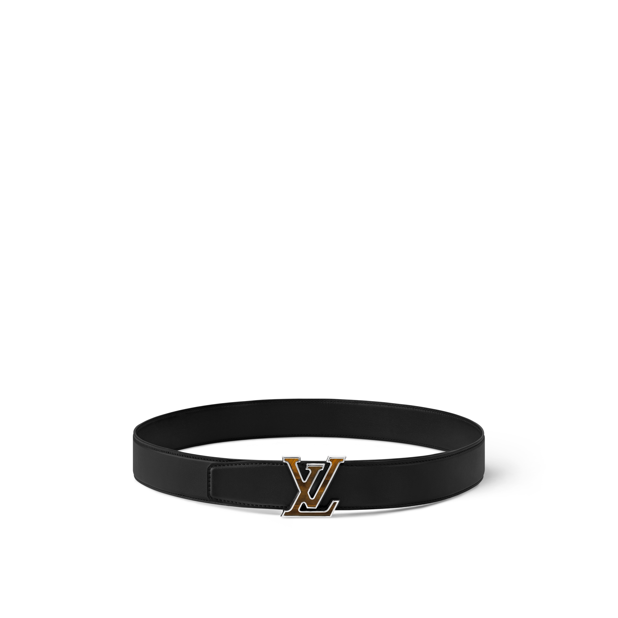 เข็มขัดรุ่น LV Heritage ขนาด 35 มม. ใส่ได้ทั้งสองด้าน  in ผู้ชาย