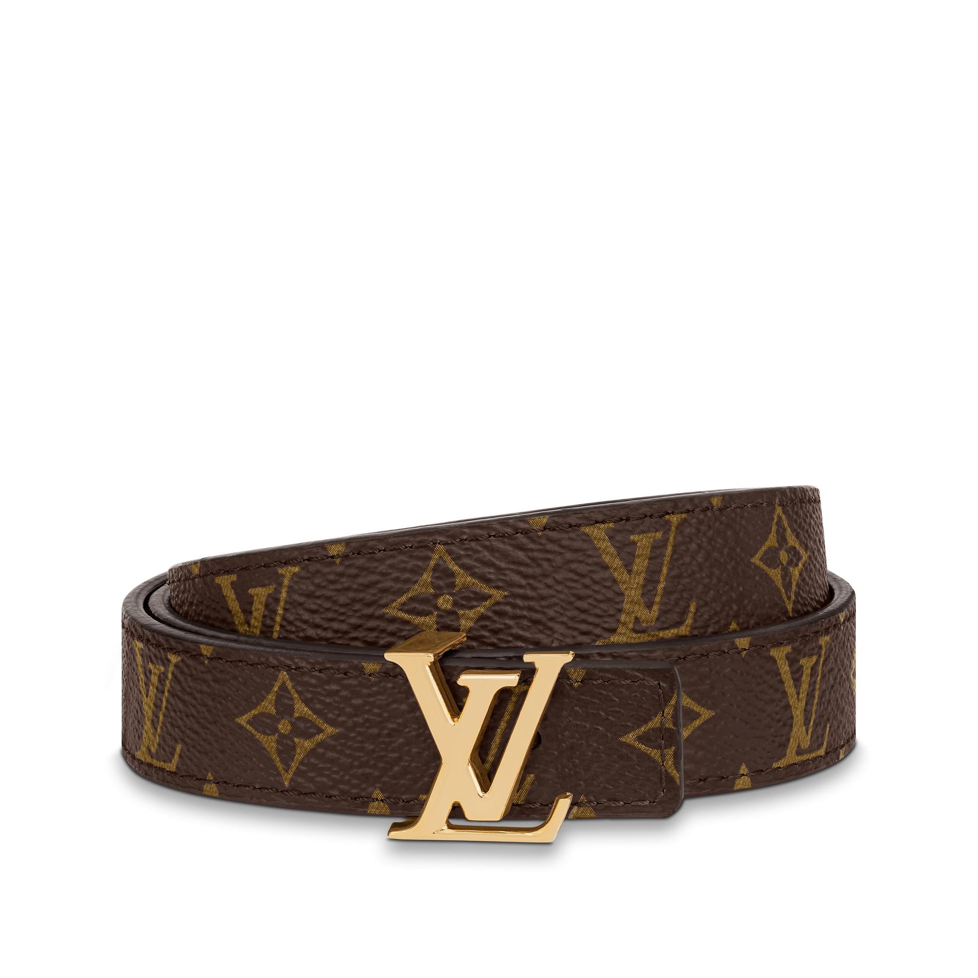 เข็มขัดรุ่น LV Iconic ขนาด 20 มม. ใส่ได้ทั้งสองด้าน Monogram in ผู้หญิง