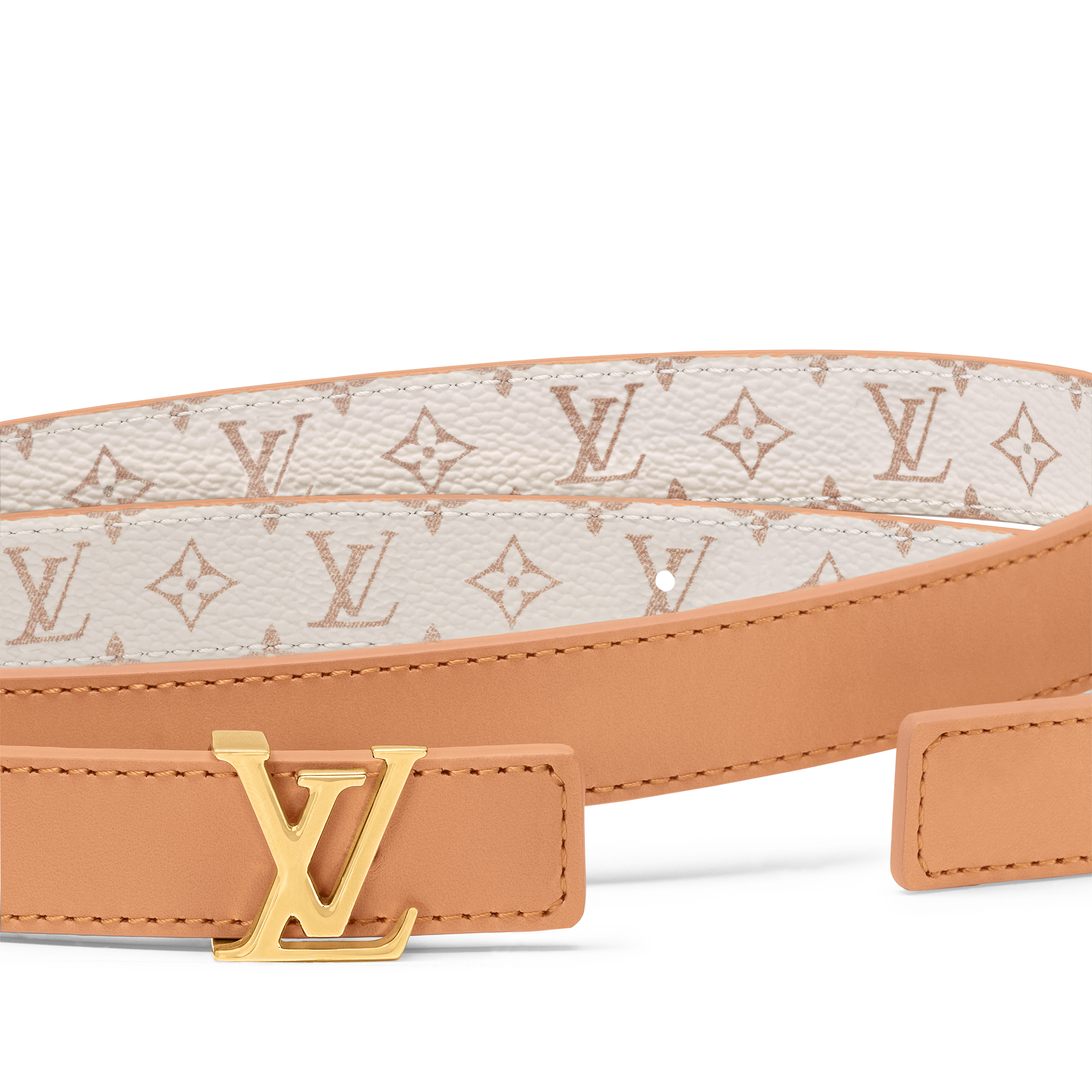 เข็มขัดรุ่น LV Iconic ขนาด 20 มม. ใส่ได้ทั้งสองด้าน Monogram in ผู้หญิง