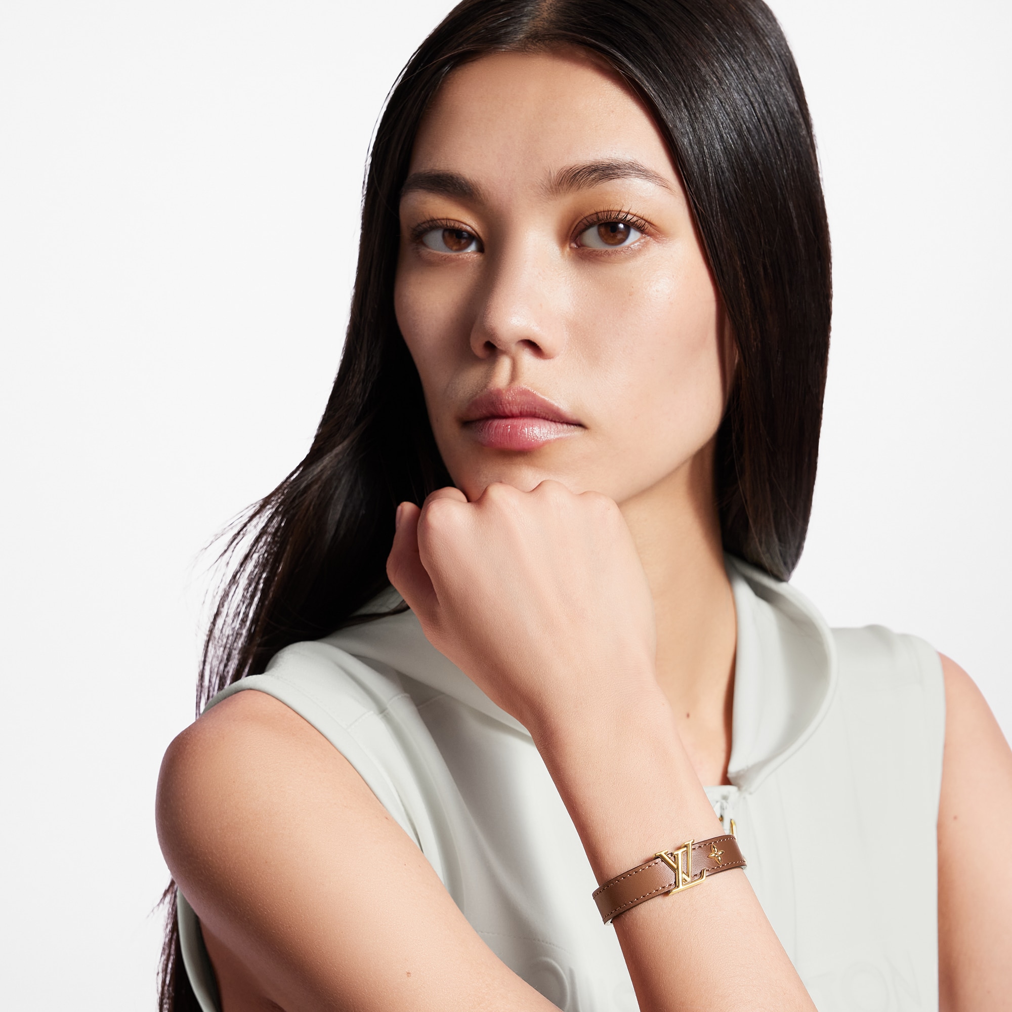 สร้อยข้อมือ LV Iconic หนังประเภทอื่น in ผู้หญิง